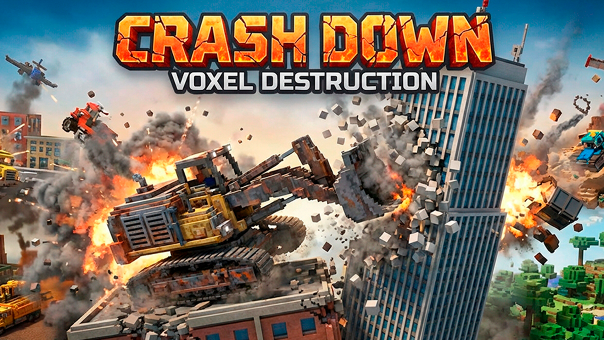 Copertina di CrashDown Voxel Destruction