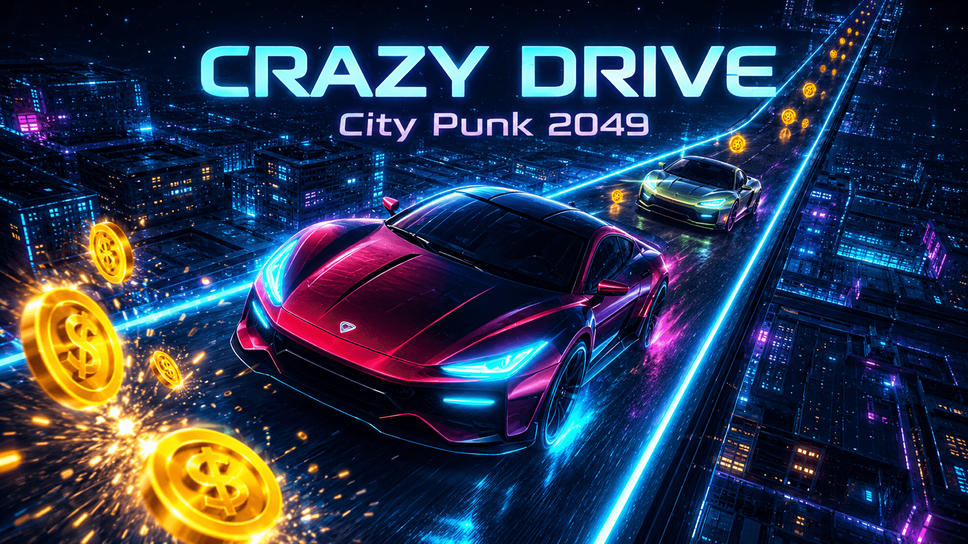 Crazy Drive: City Punk 2049 cover art