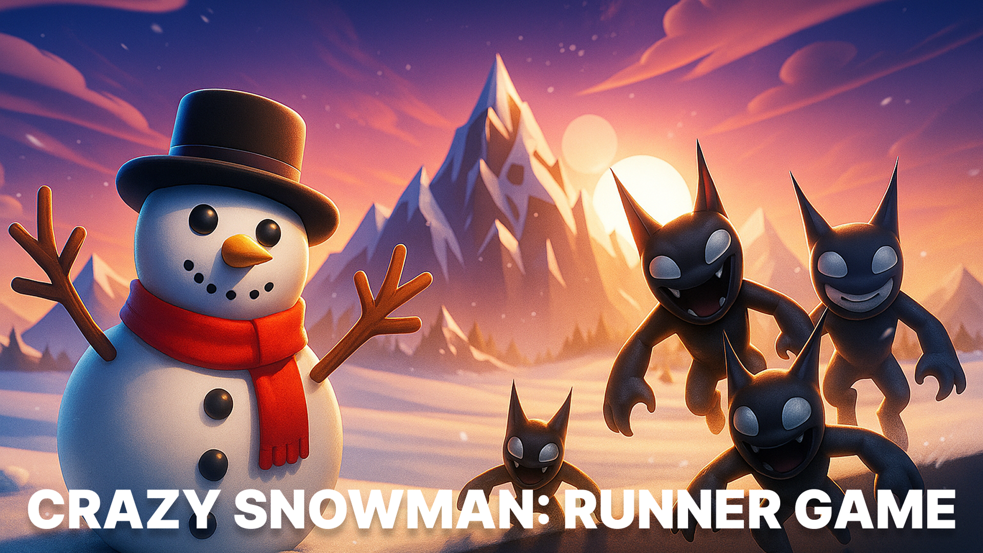 Copertina di Crazy Snowman: Runner Game