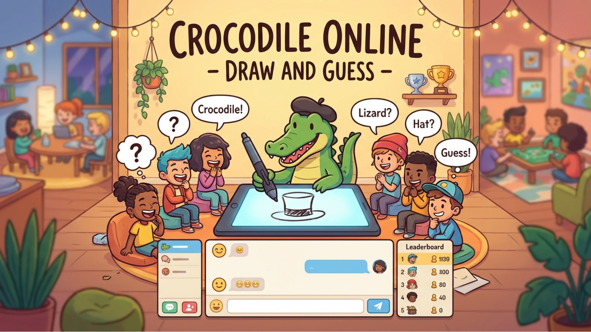 Crocodile Online - Draw and Guess Coverbild