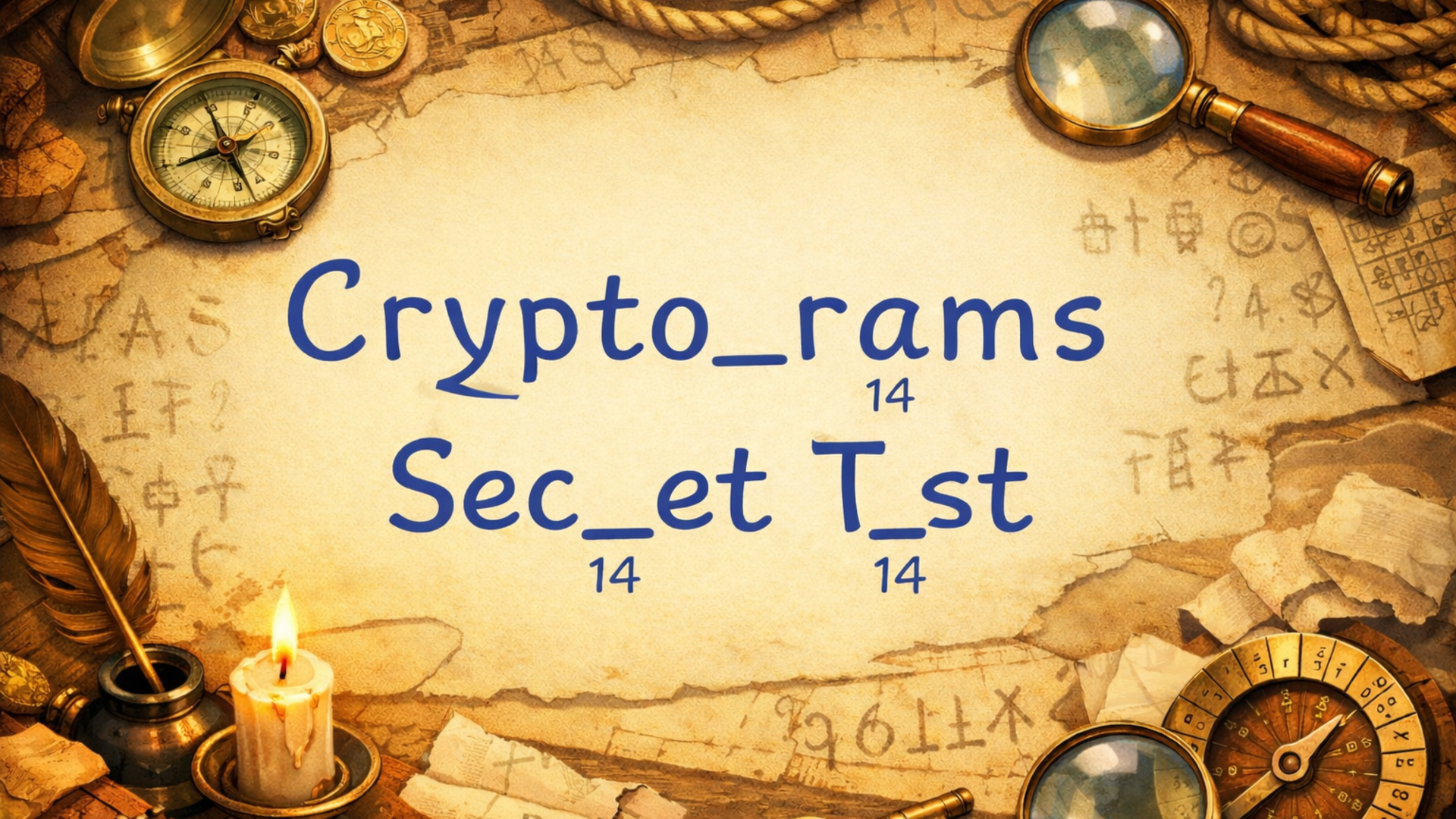 Copertina di Cryptograms: Secret Text