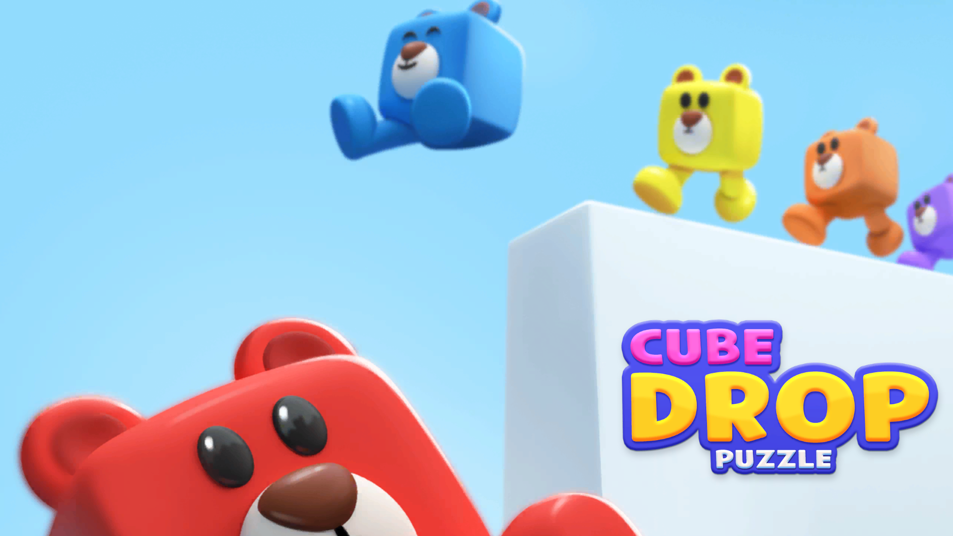 Cube Drop Puzzle: Match Color game artwork