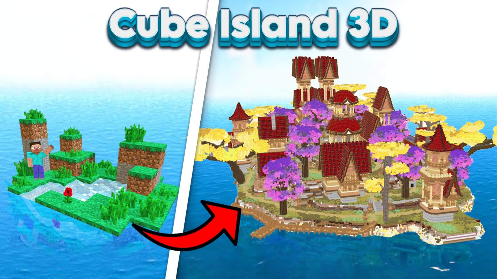Cube Island 3D cover art