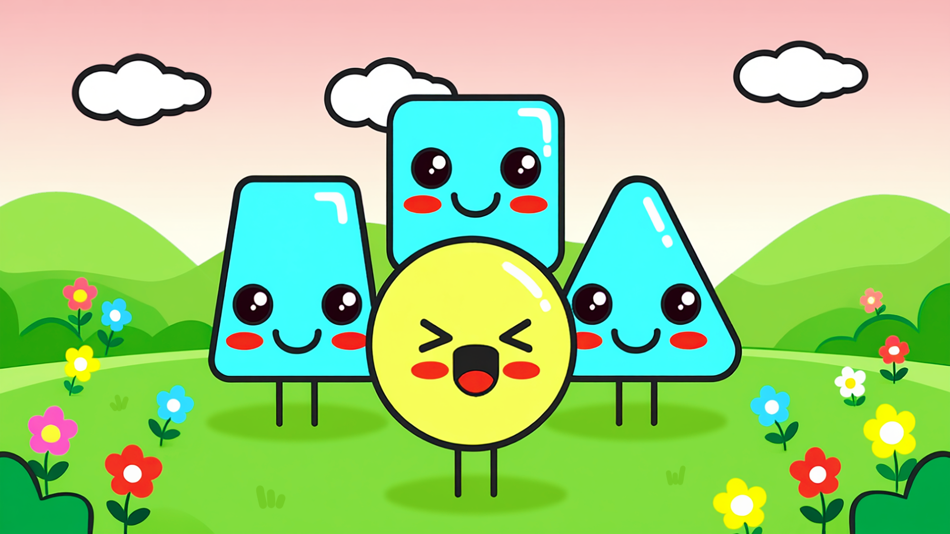 Gambar sampul Cute Shapes