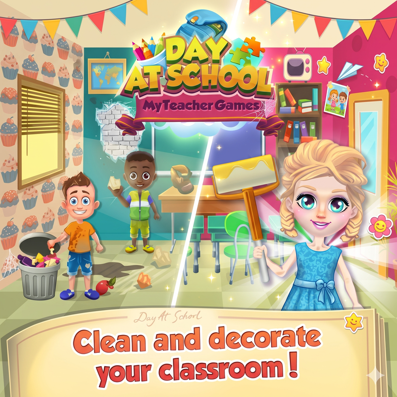 Day At School: My Teacher Games
