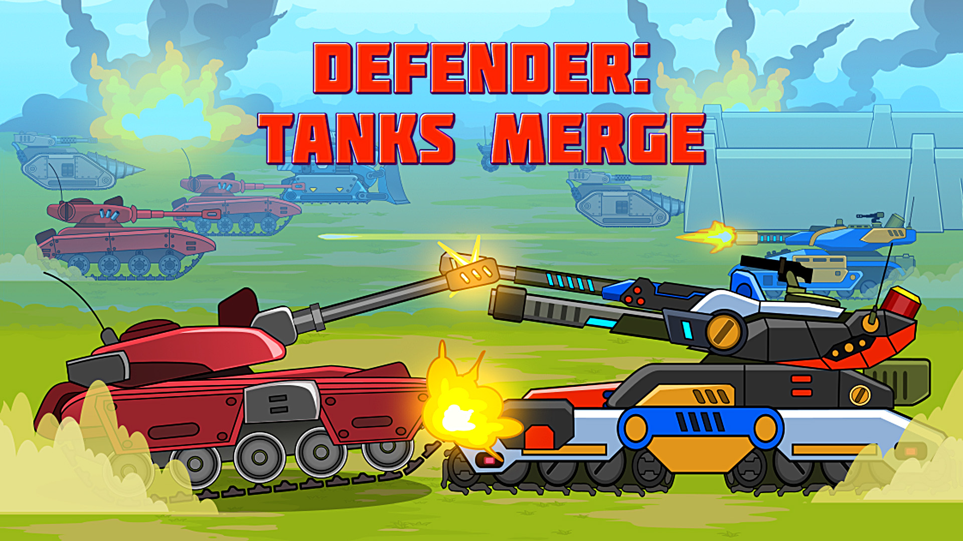 Imagen de portada de Defender: Tanks Merge