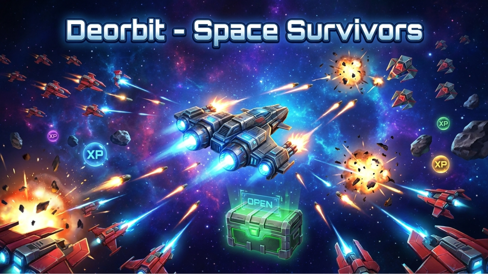 Imagen de portada de Deorbit - Space Survivors