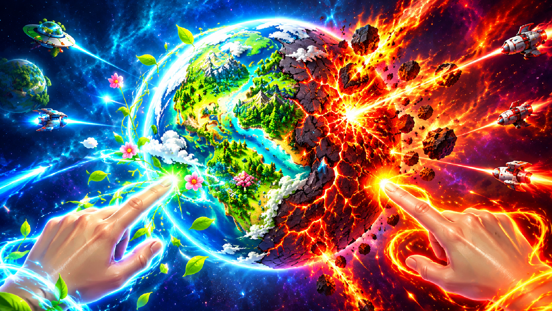 Destroy the Planet: Planet Destruction Sandbox