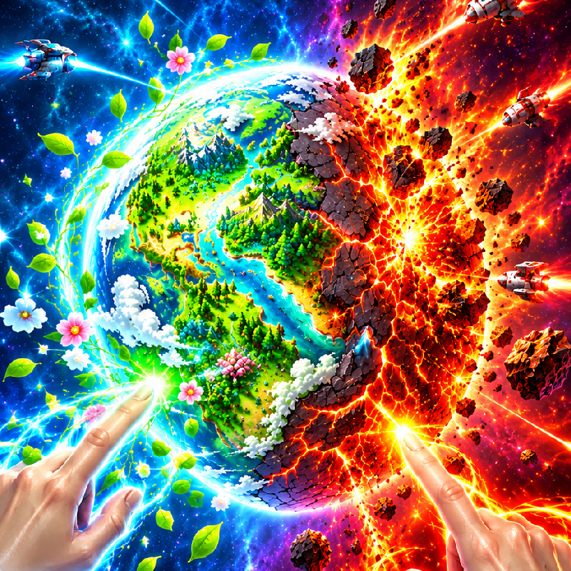 Destroy the Planet: Planet Destruction Sandbox