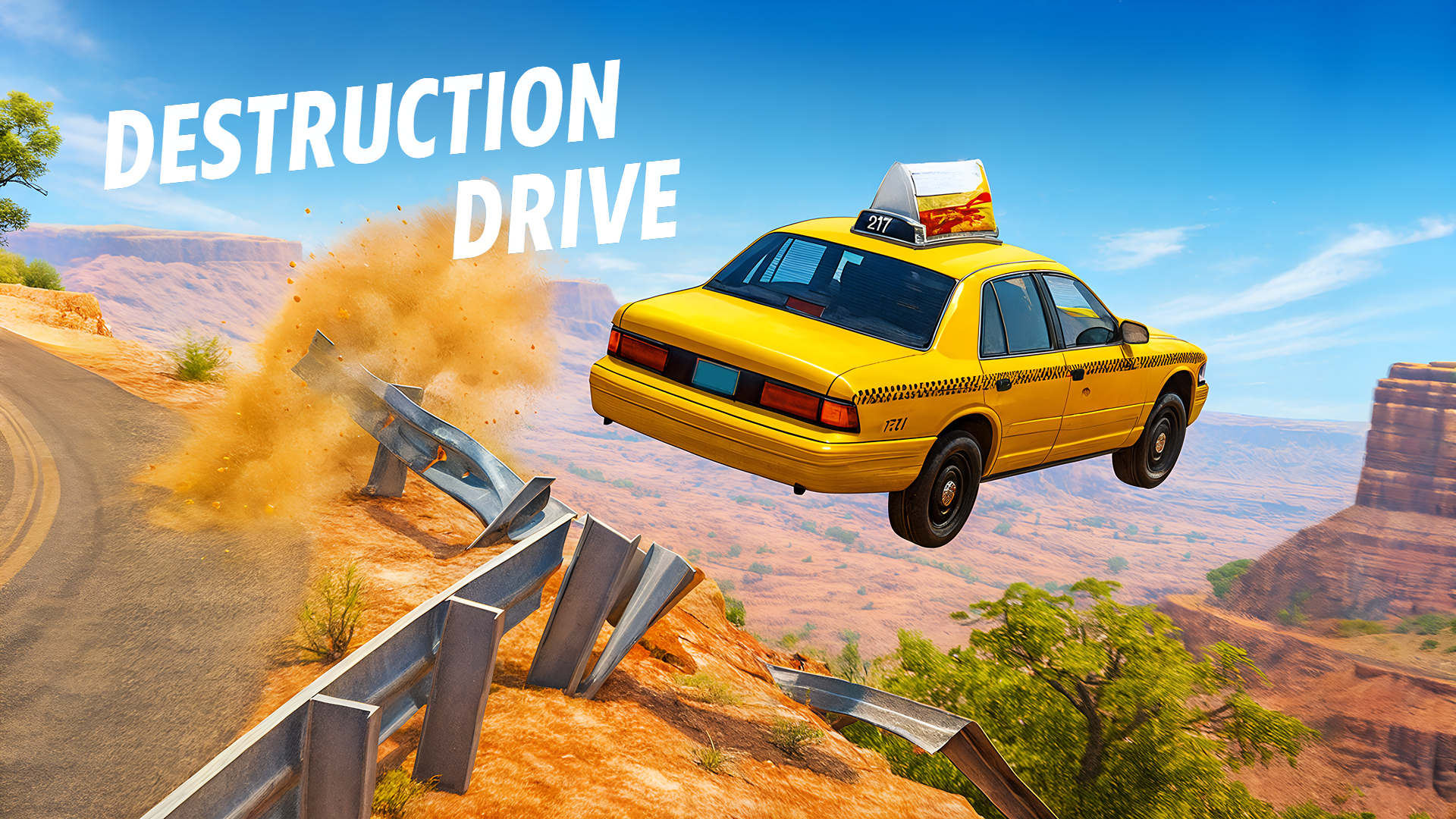 Arte da capa de Destruction Drive