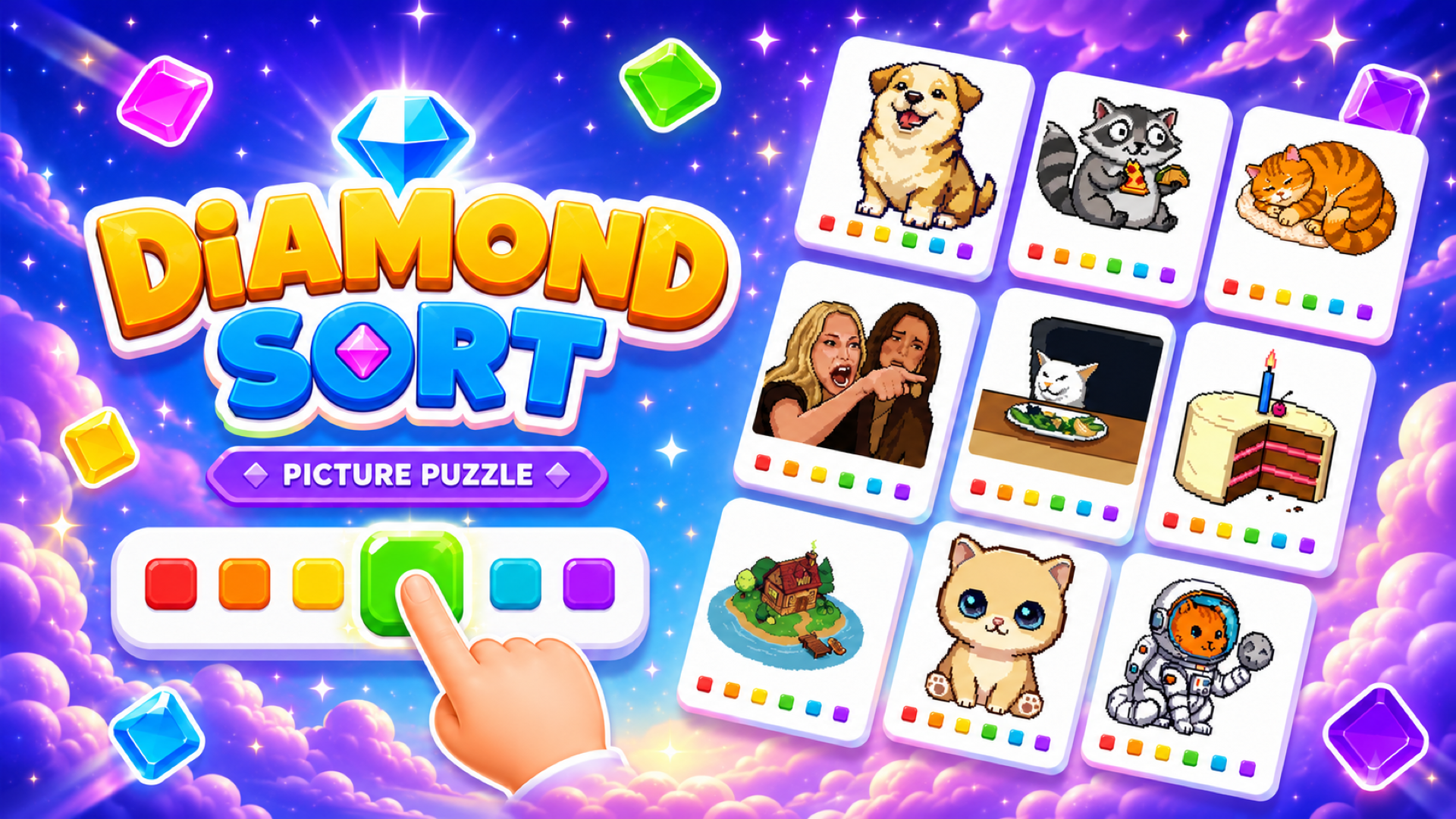 Diamond Sort: Picture Puzzle cover art