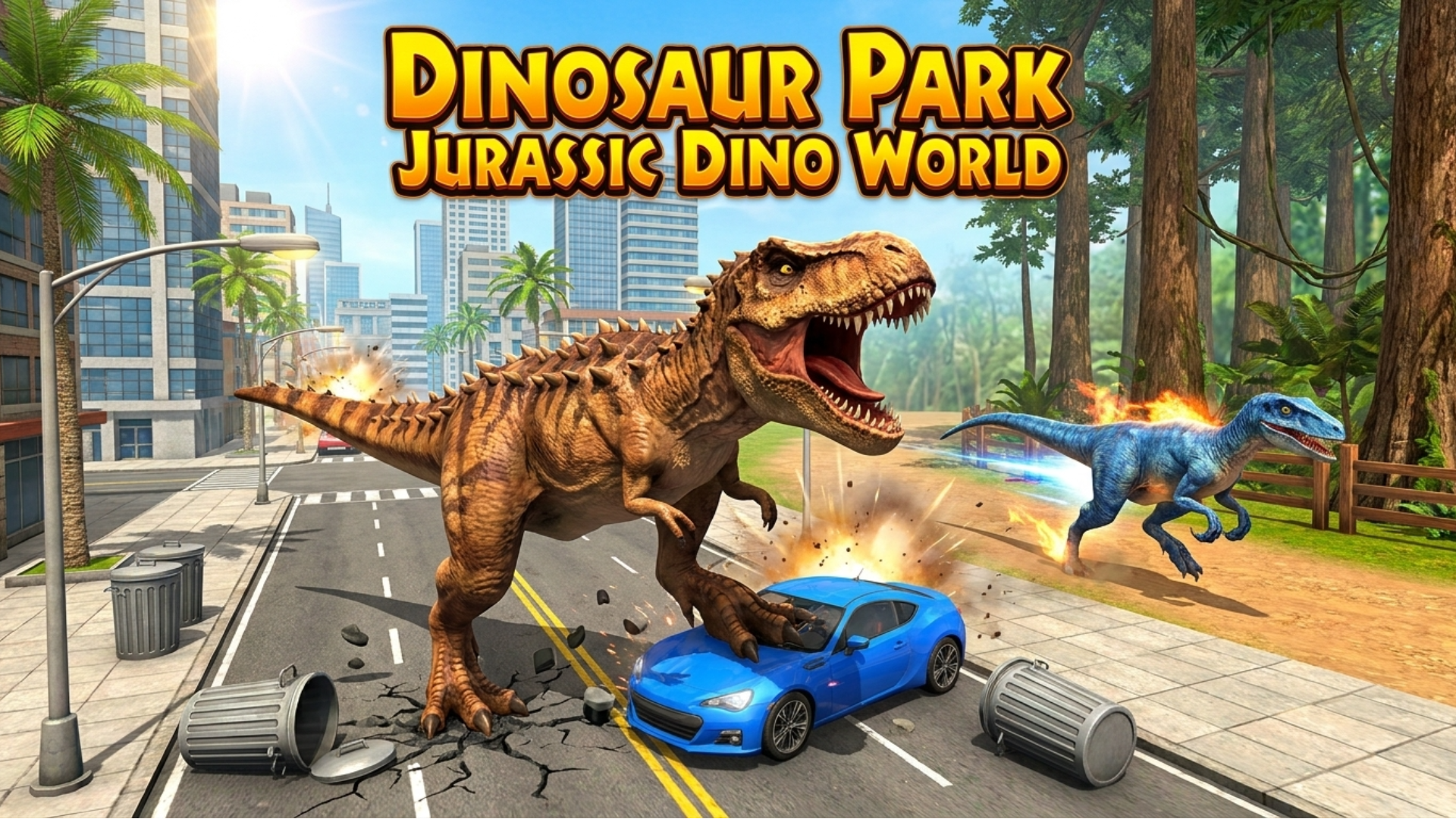 Dinosaur Park Jurassic Dino World