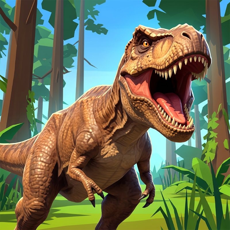 Dinosaur Park Jurassic Dino World game thumbnail