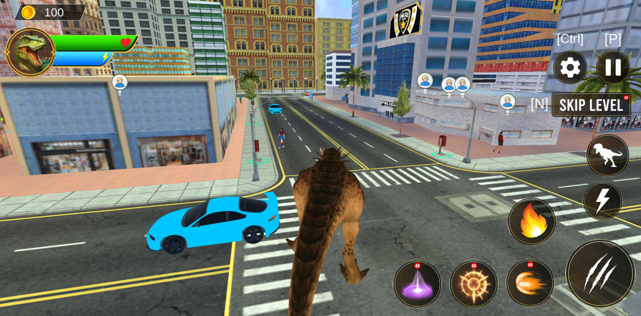 Dinosaur Park Jurassic Dino World screenshot 1