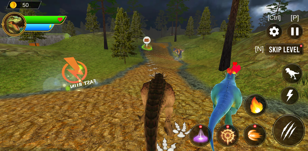 Dinosaur Park Jurassic Dino World screenshot 2