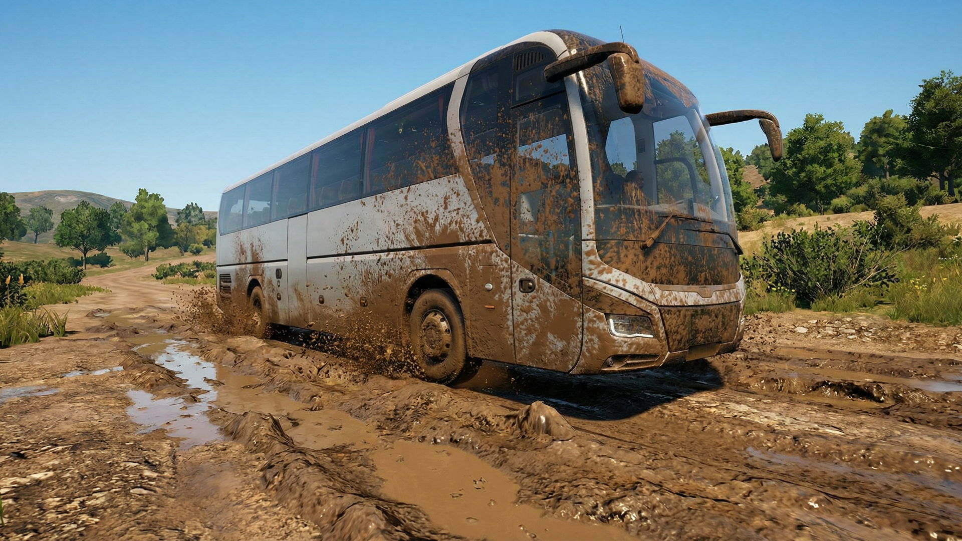 Dirt Bus Simulation Game
