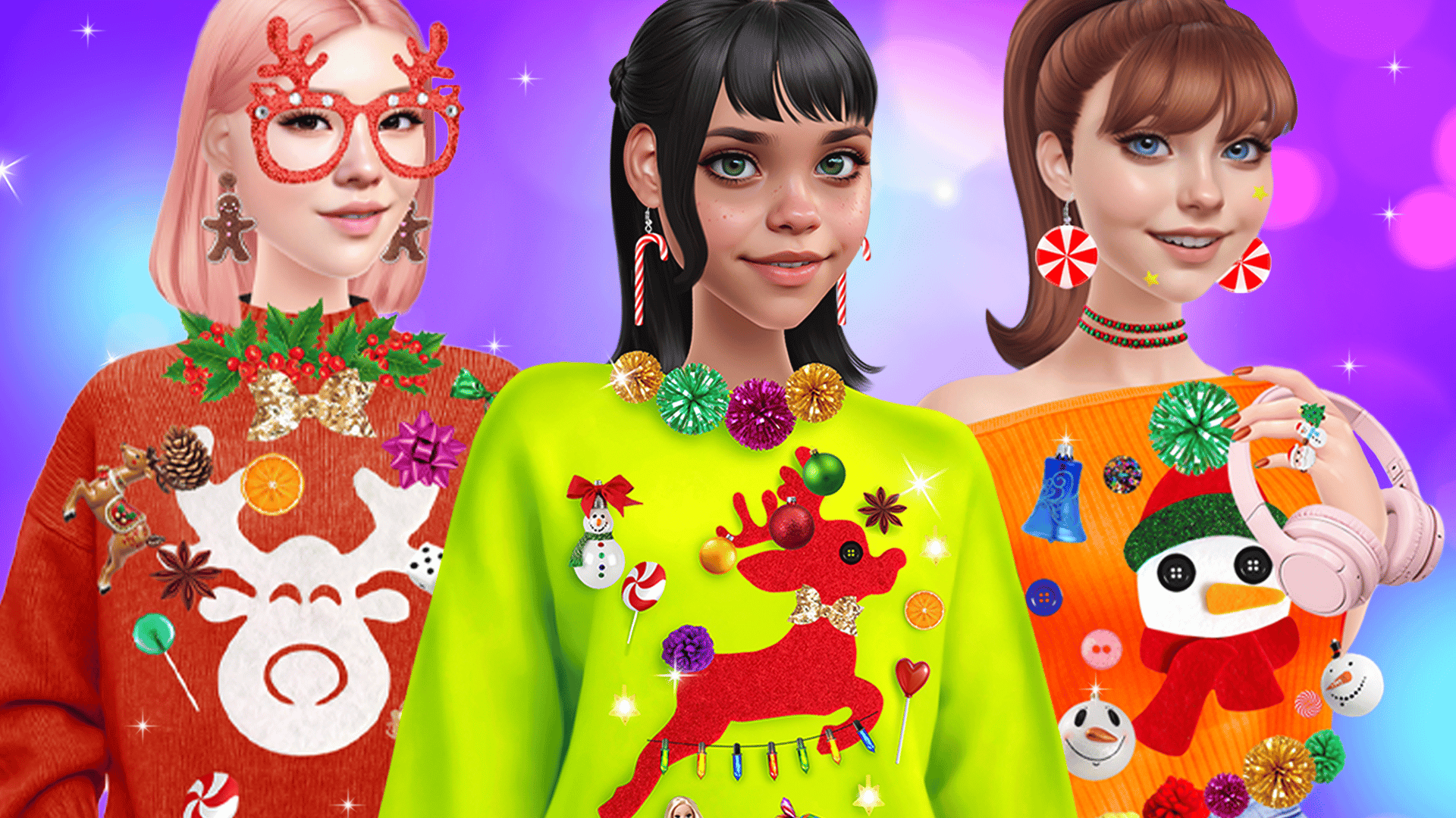 DIY Ugly Christmas Sweater kapak resmi
