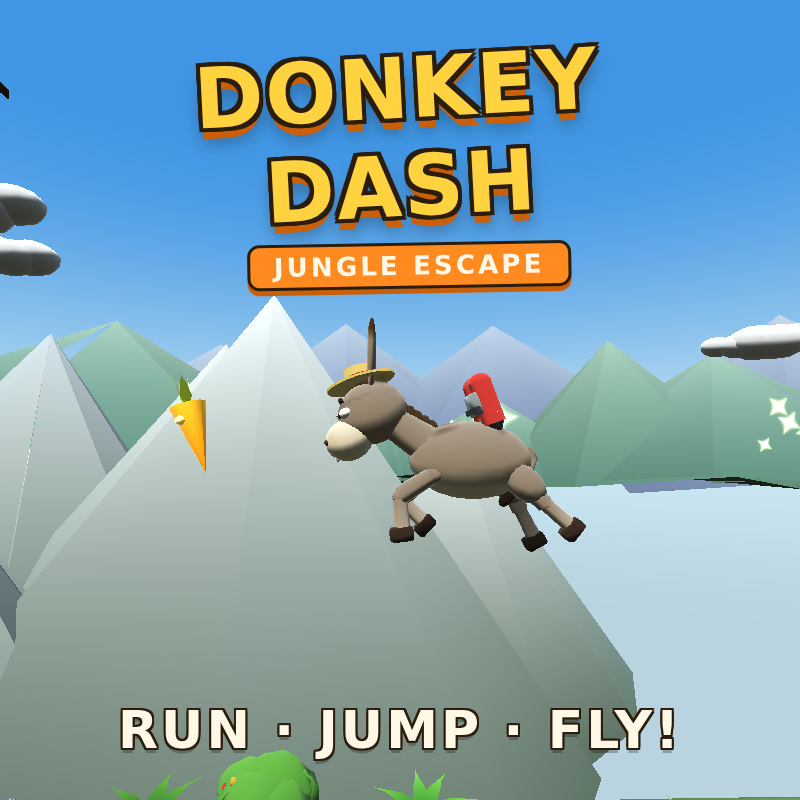 Donkey Dash:Jungle Escape
