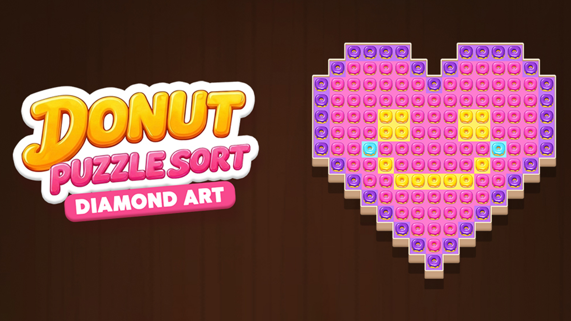 Donut Art: Puzzle Diamond Game