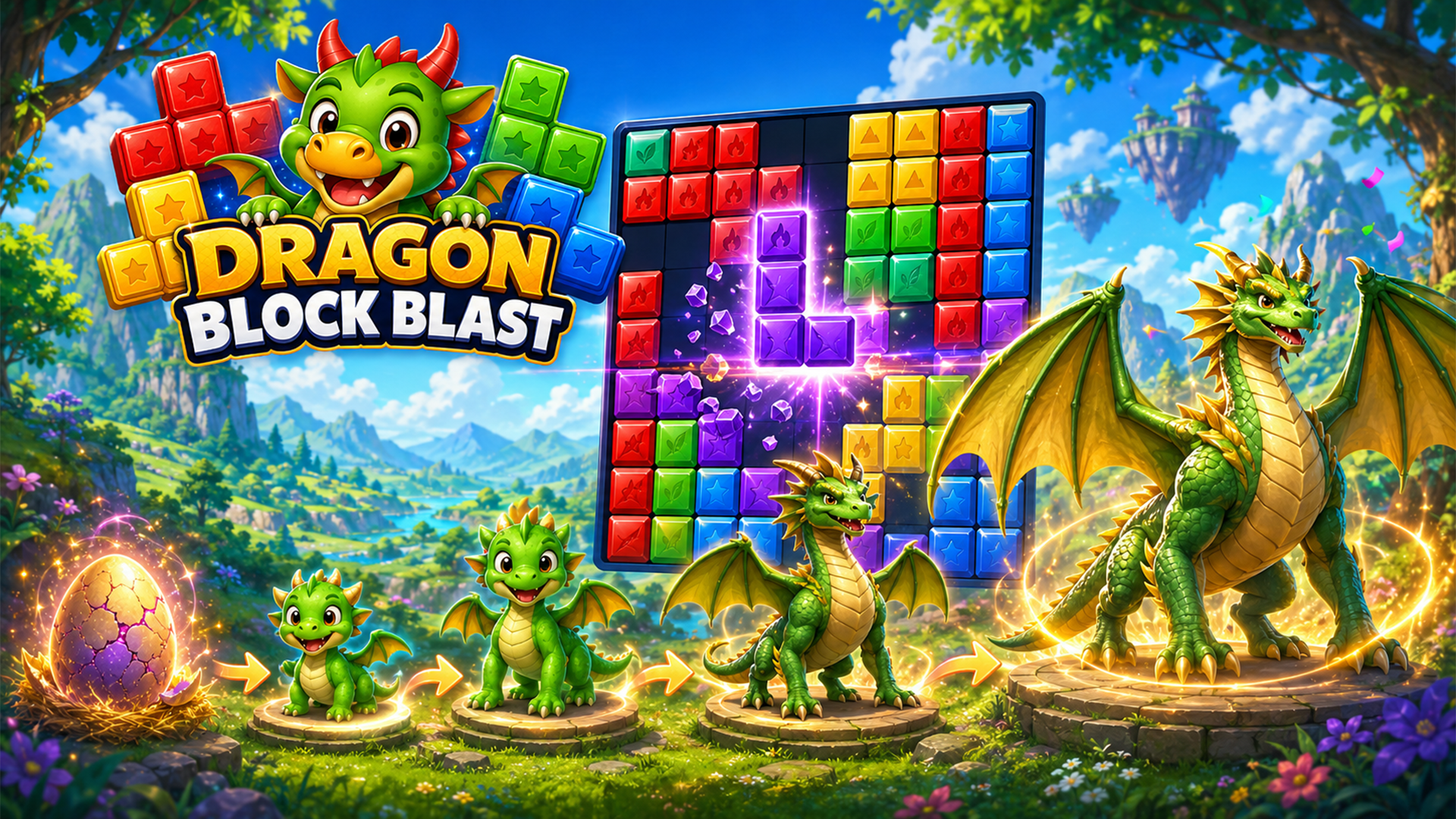 Dragon Block Blast