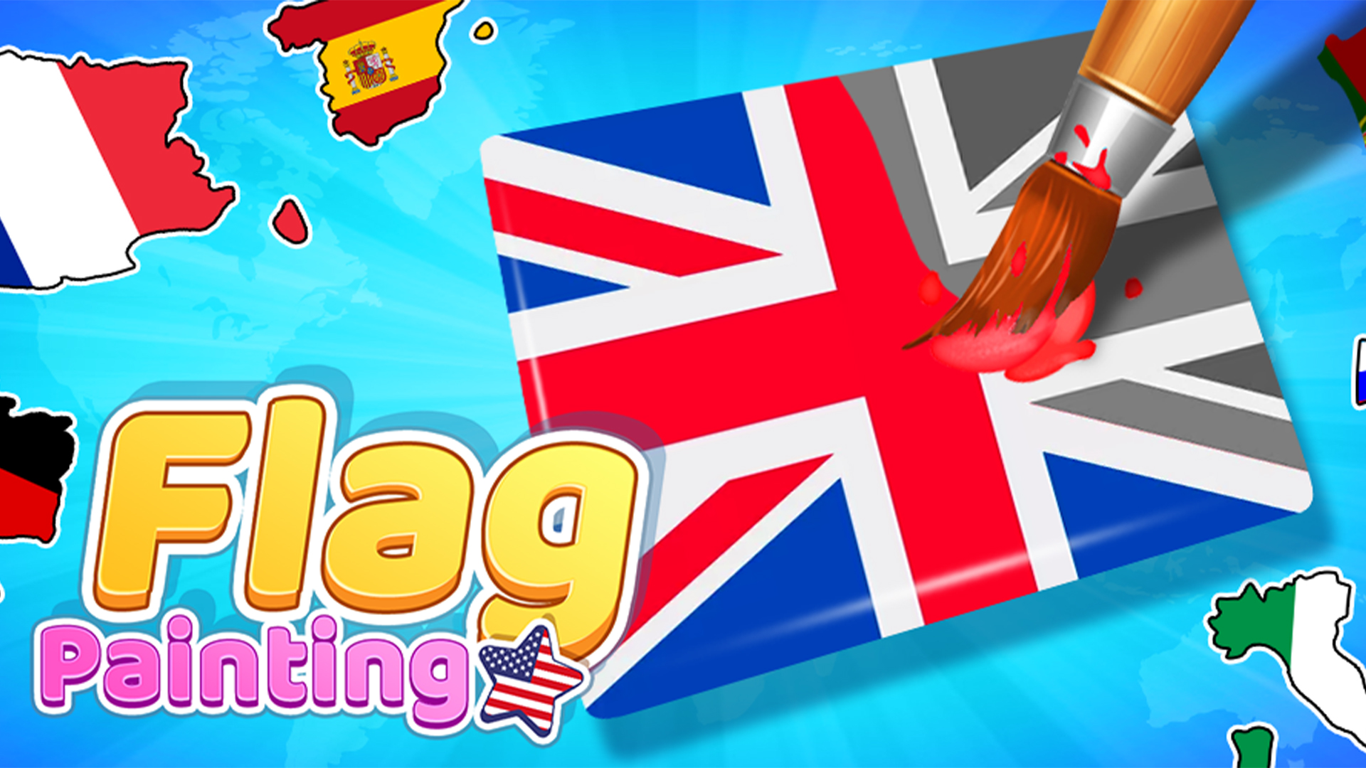 Draw Flag: ASMR Painting Games