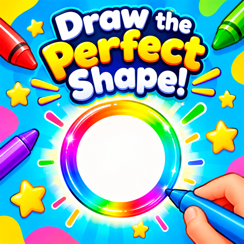 Draw the Perfect Shape! - Arcade puzzle game thumbnail