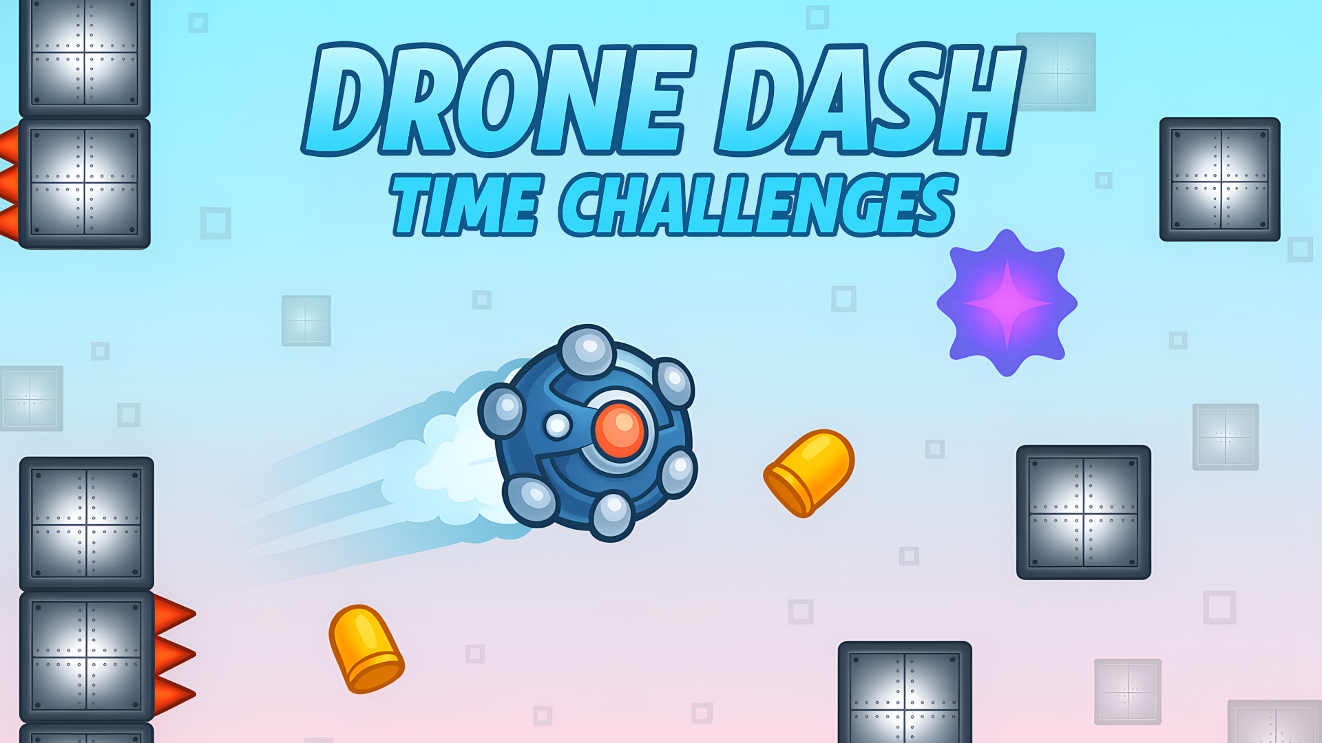 Imagen de portada de Drone Dash - Time Challenges!