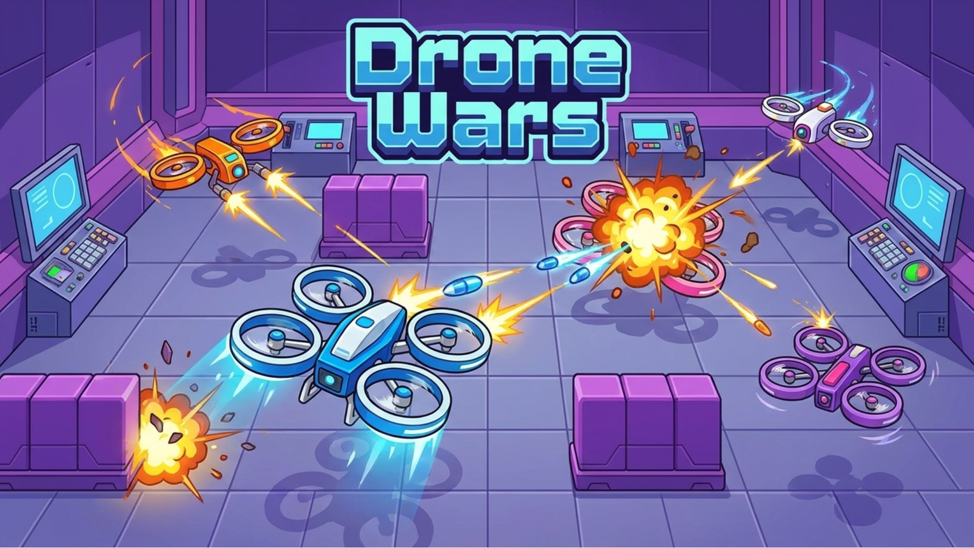 Visuel de Drone Wars