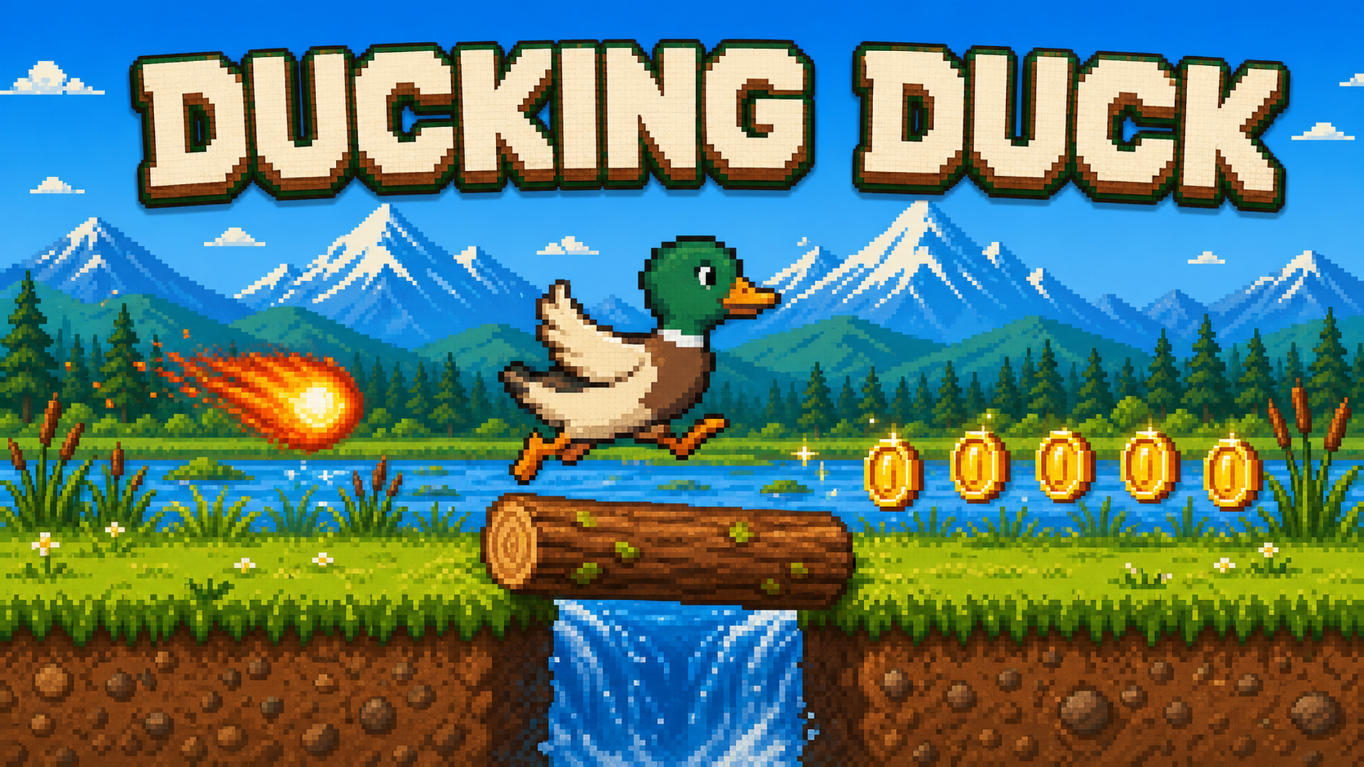 Arte da capa de Ducking Duck