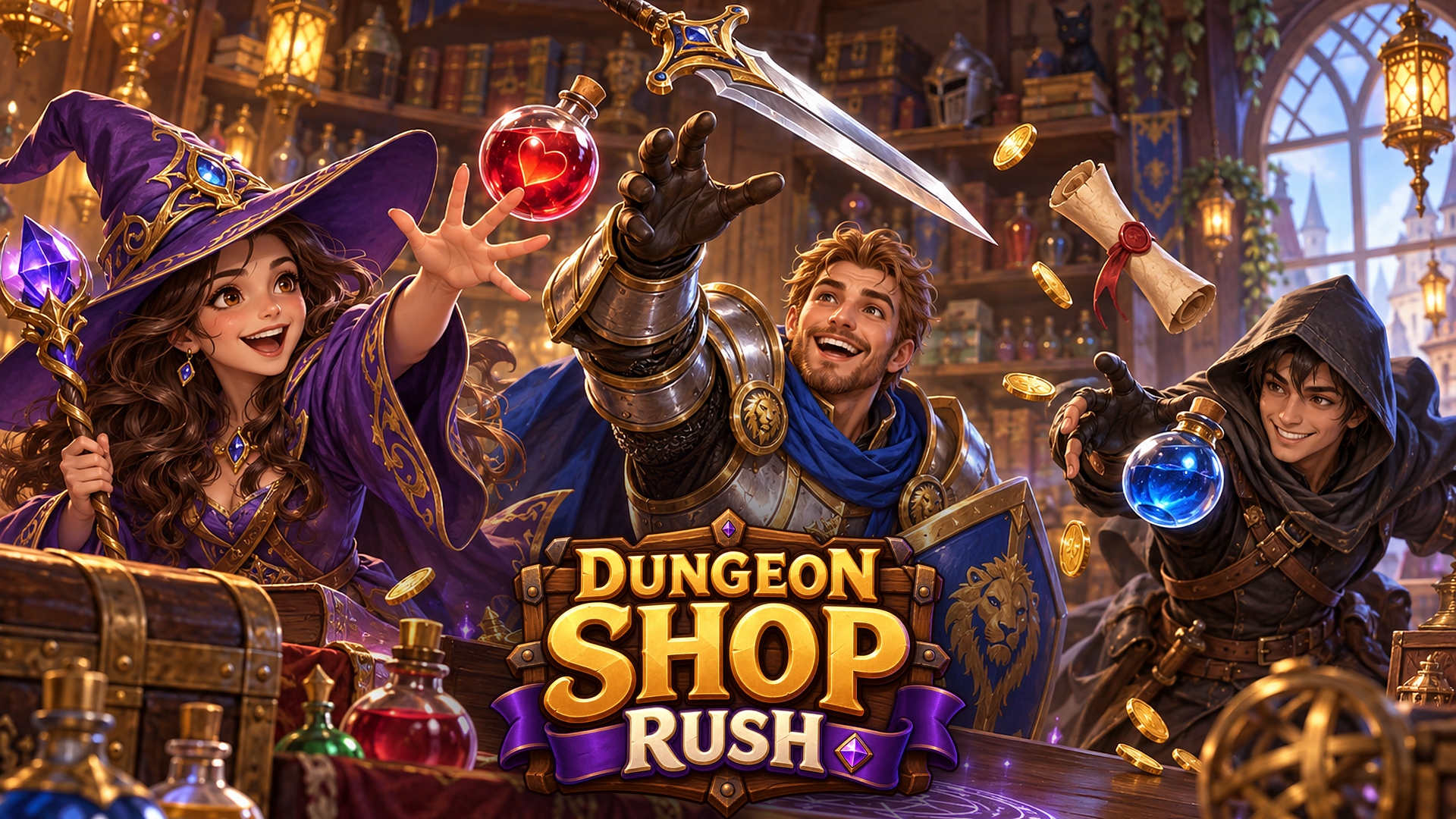 Dungeon Shop Rush cover art