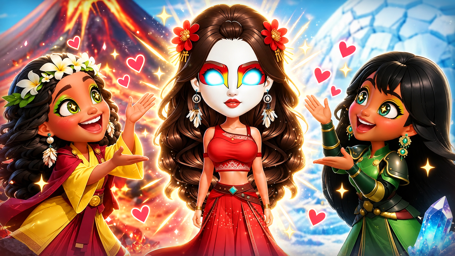Elemental DressUp Magic