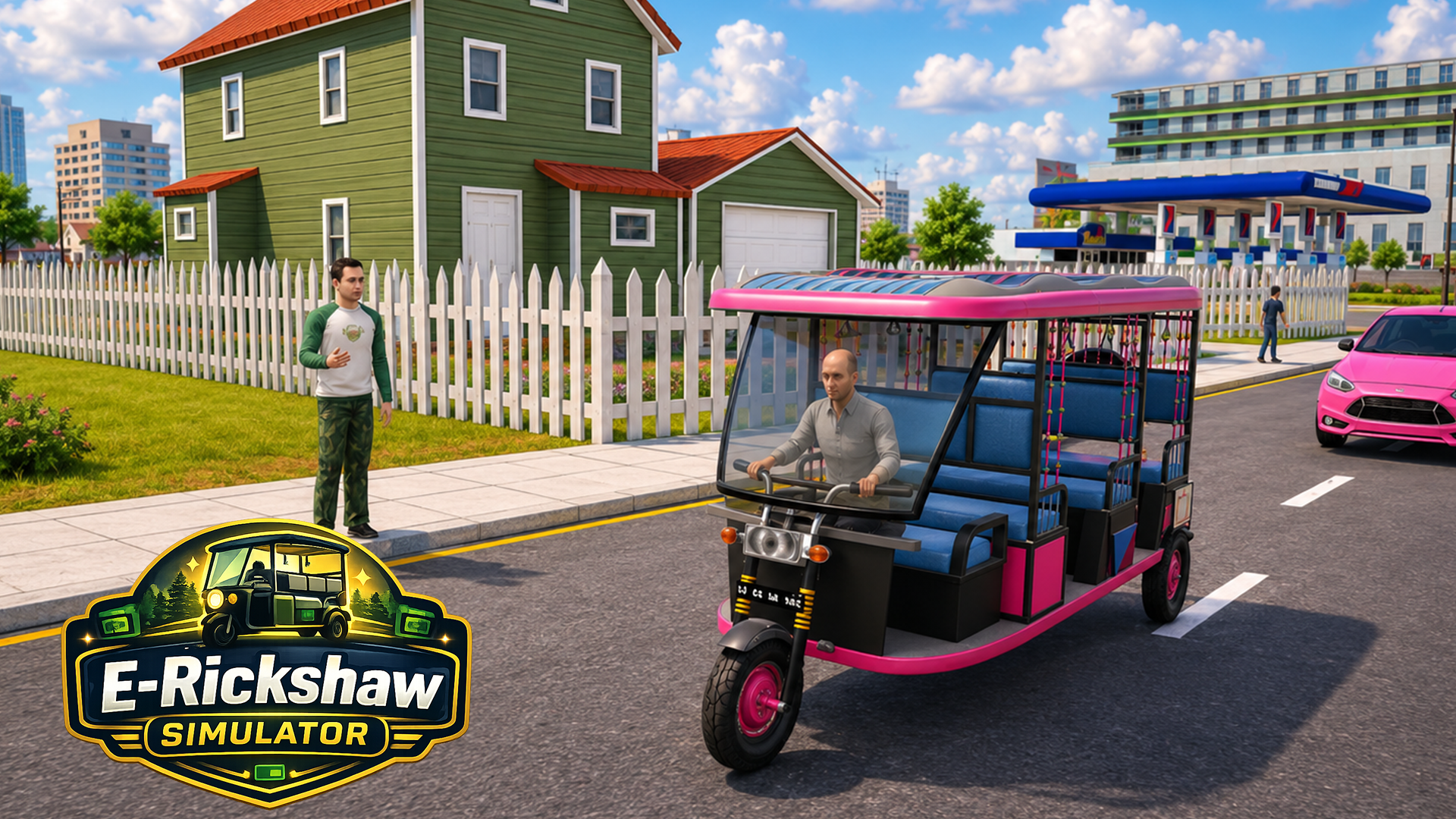 Copertina di E-Rickshaw Simulator