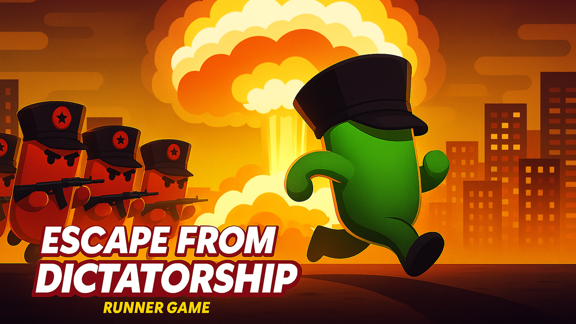 Escape from Dictatorship: Runner Game