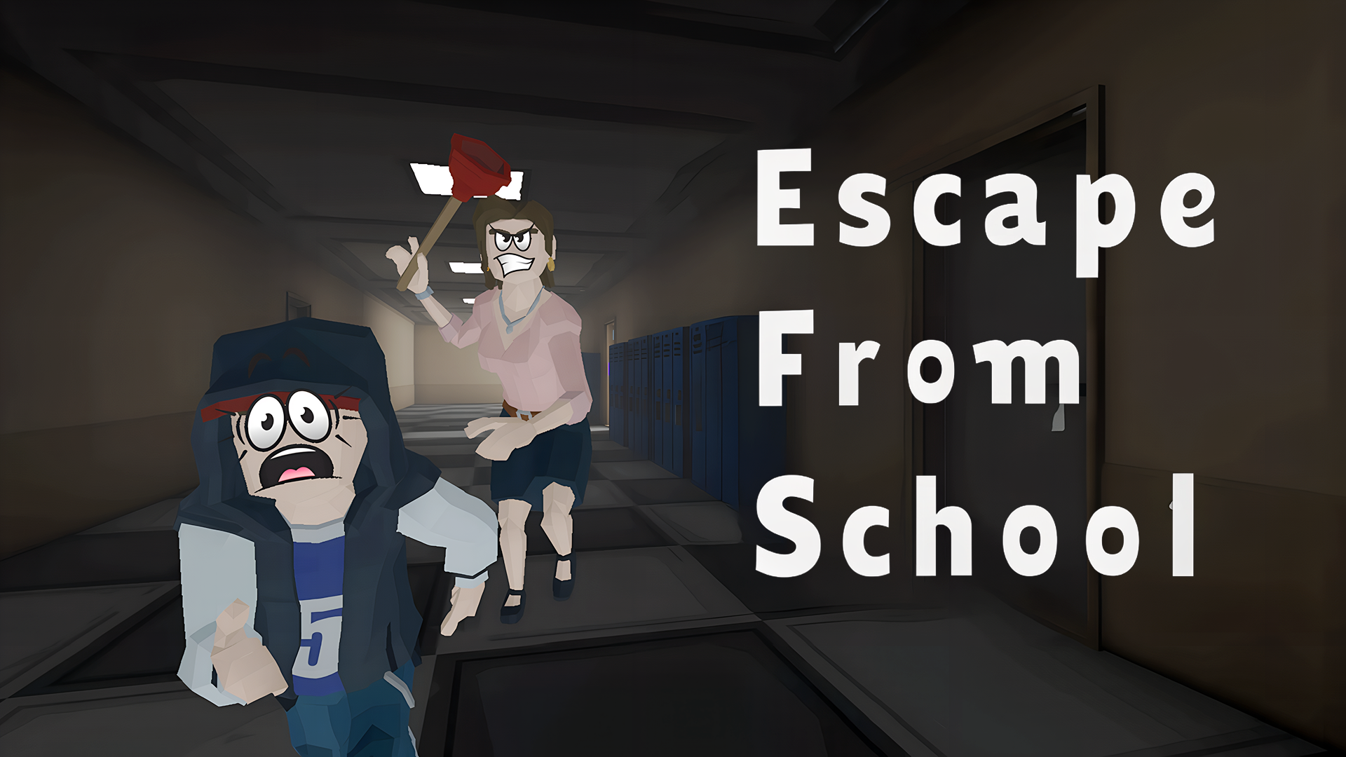 Arte da capa de Escape From School