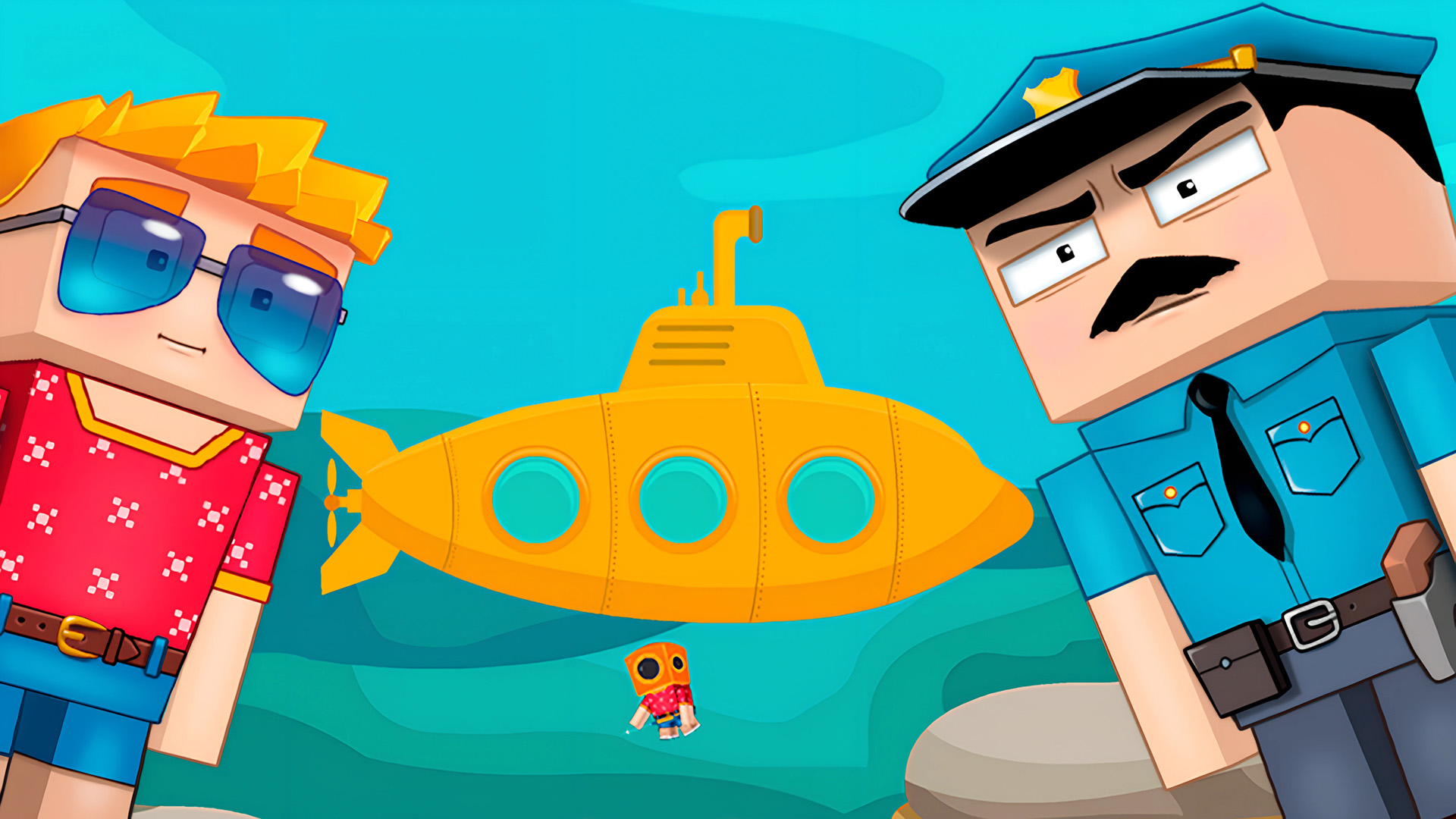 Okładka Escape from the submarine
