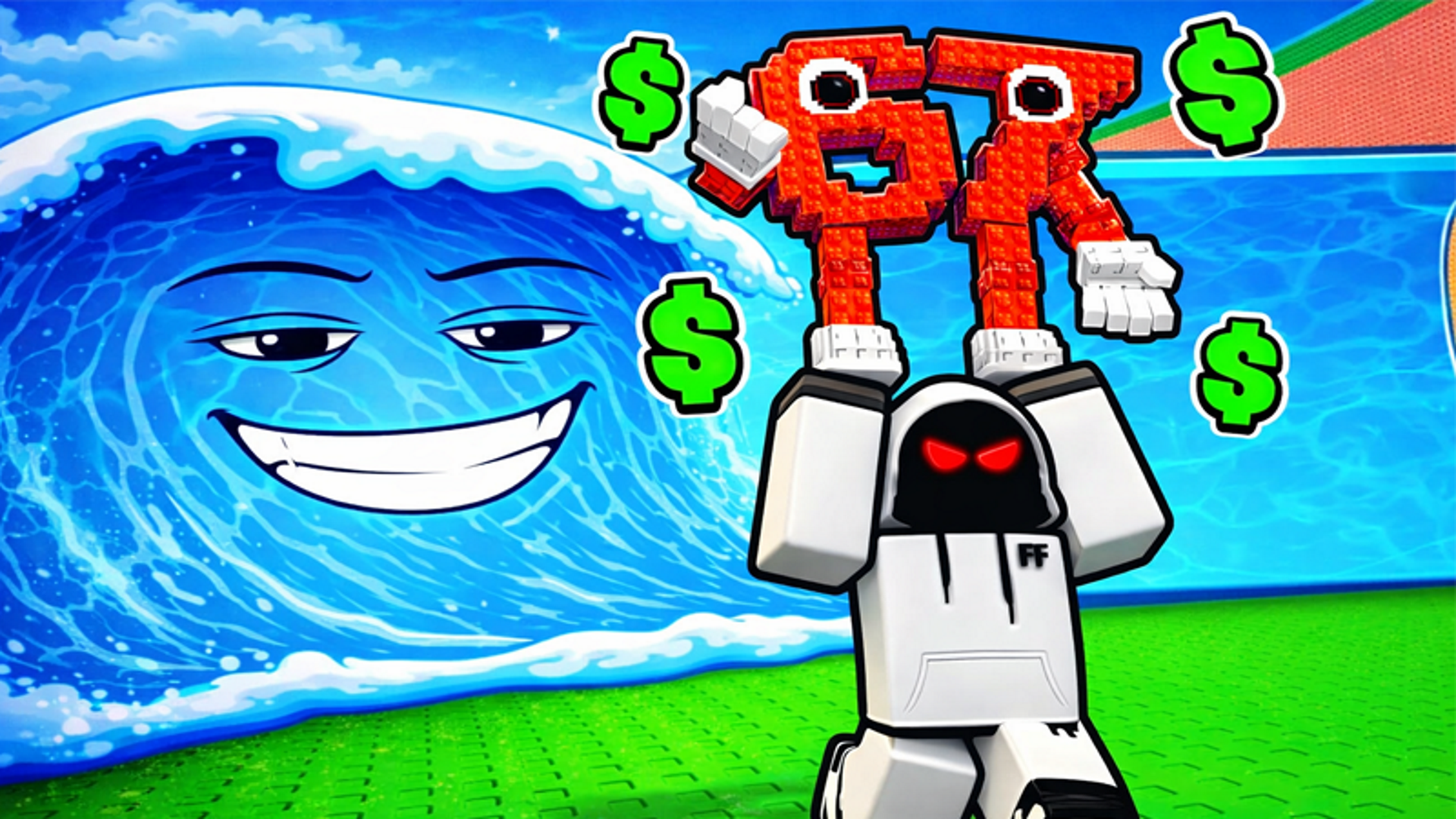 Escape from Wave for Brainrots game thumbnail