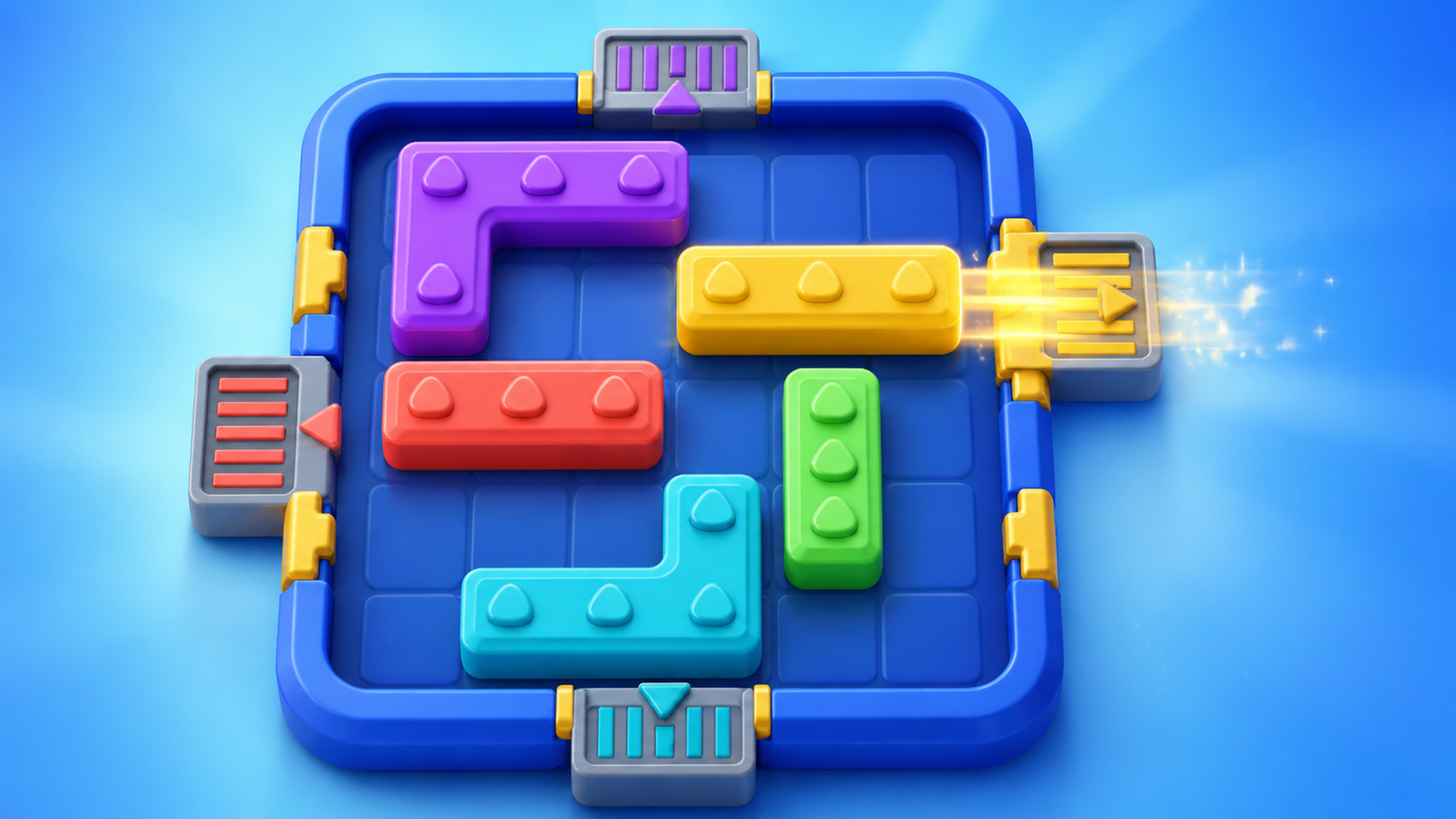 ExitBlocks: Color Match Puzzle kapak resmi