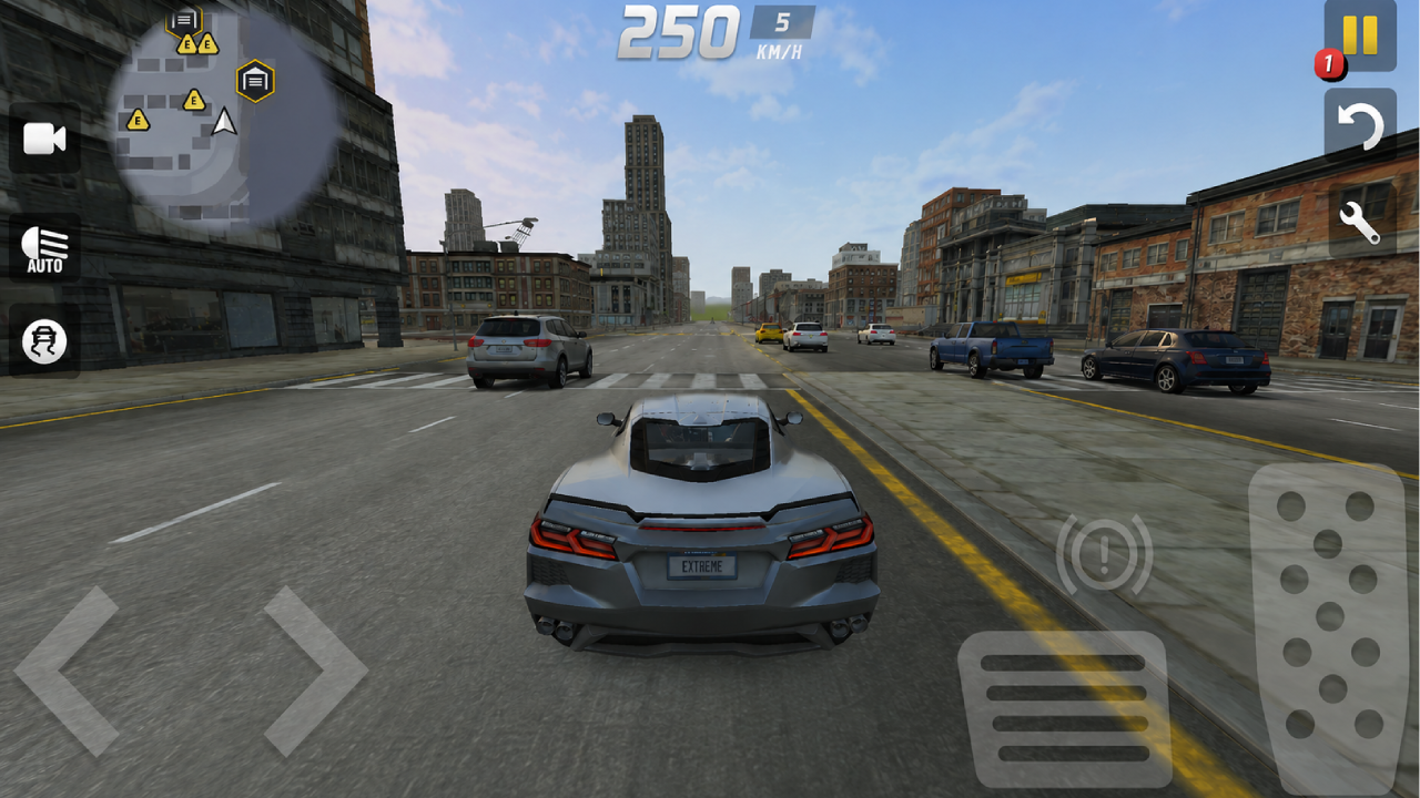 Extreme Car Driving Simulator screenshot 1