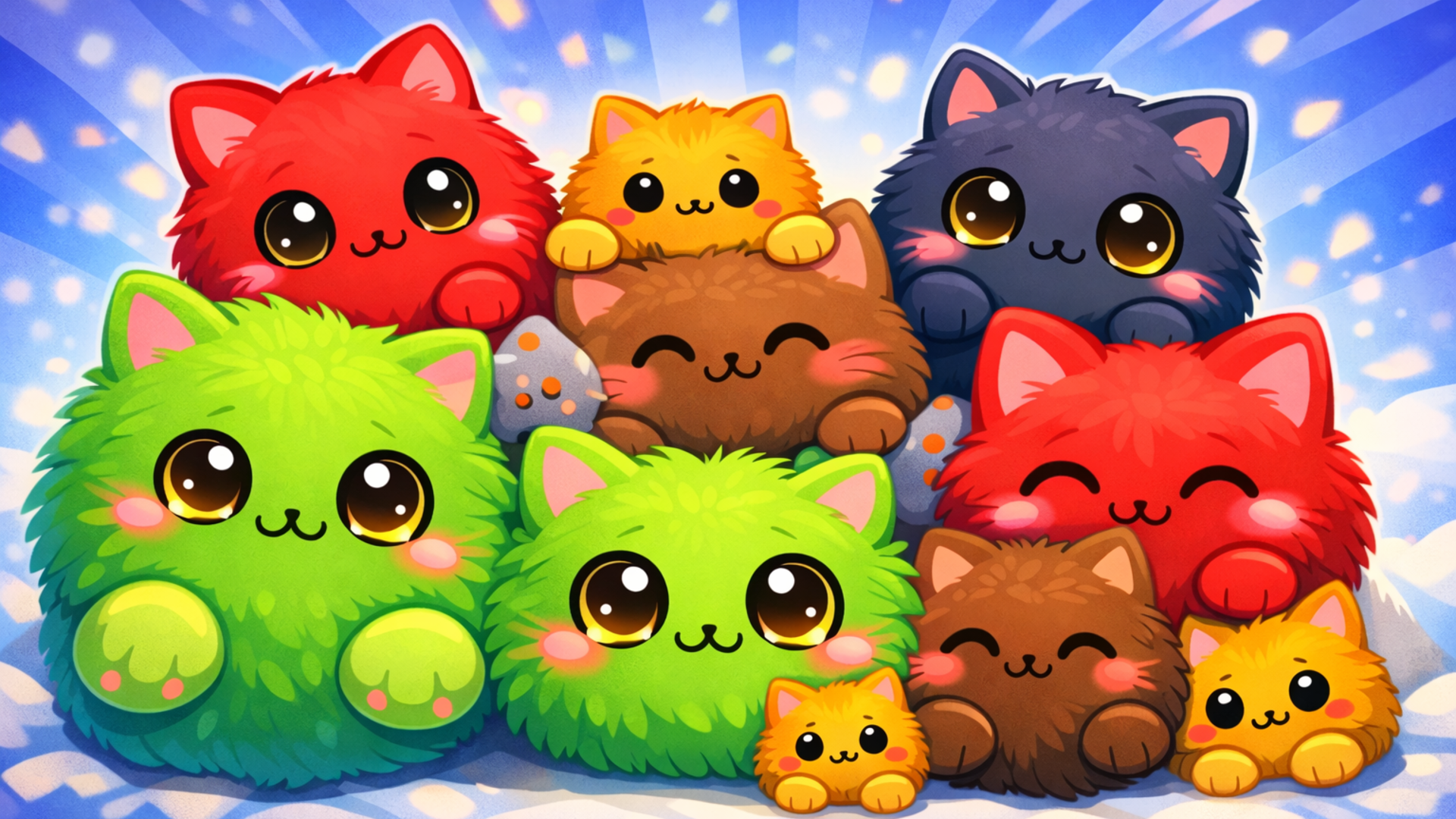 Copertina di Falling Cats Merge