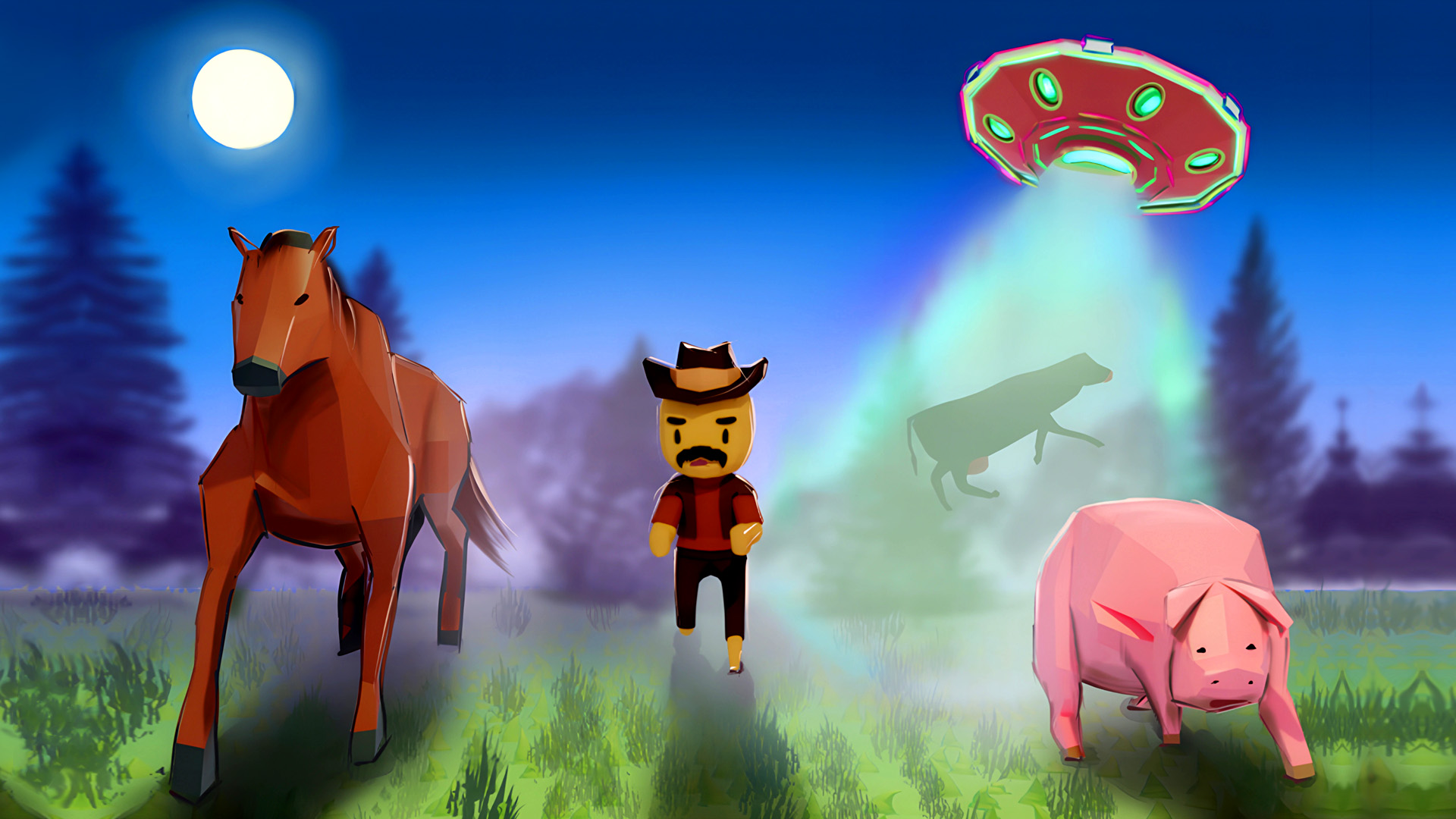 Farmers vs. Aliens game artwork