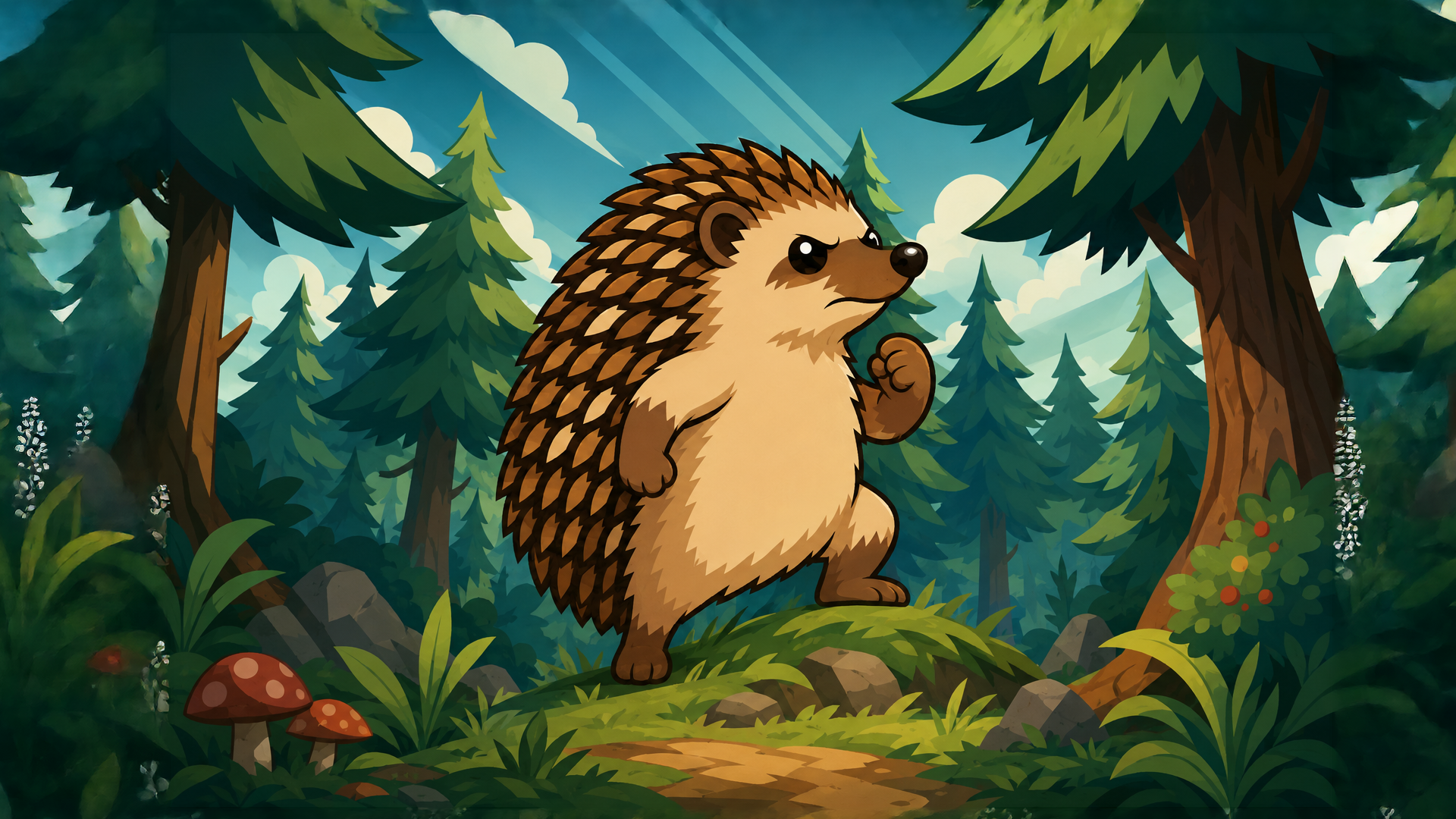 Okładka Fat Hedgehog Boris