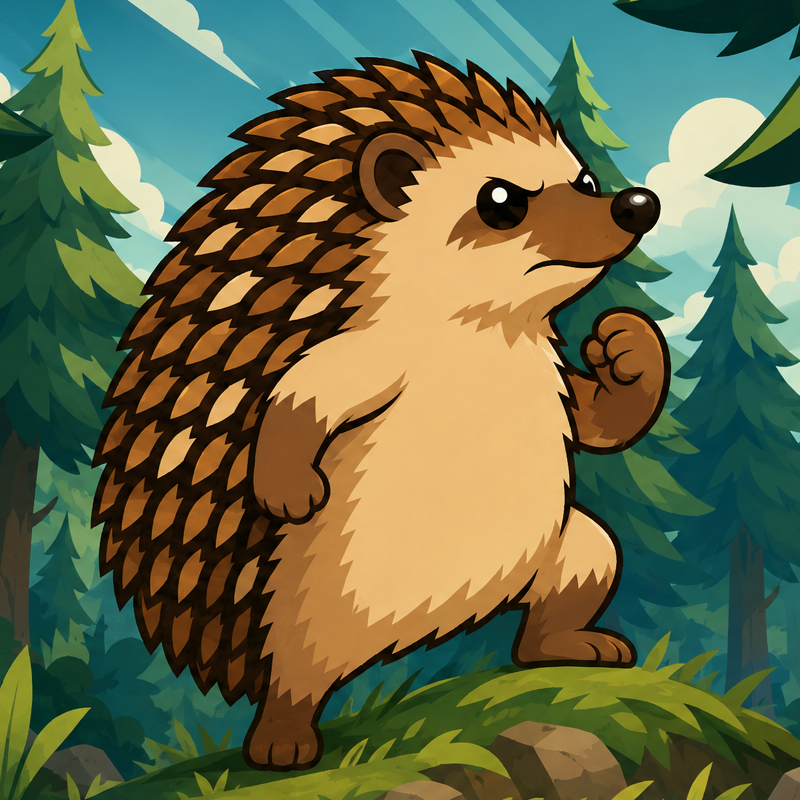 Fat Hedgehog Boris