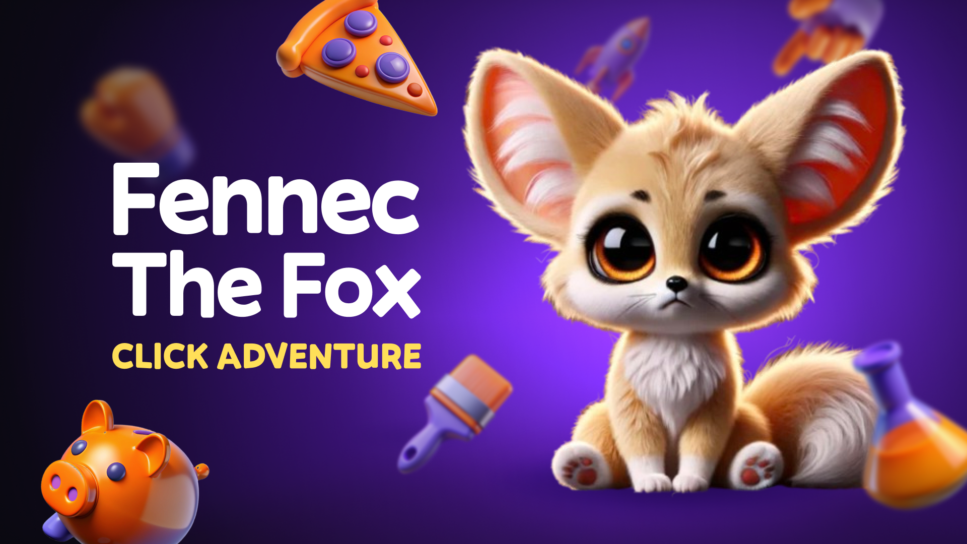 Fennec The Fox: Clicker Adventure kapak resmi