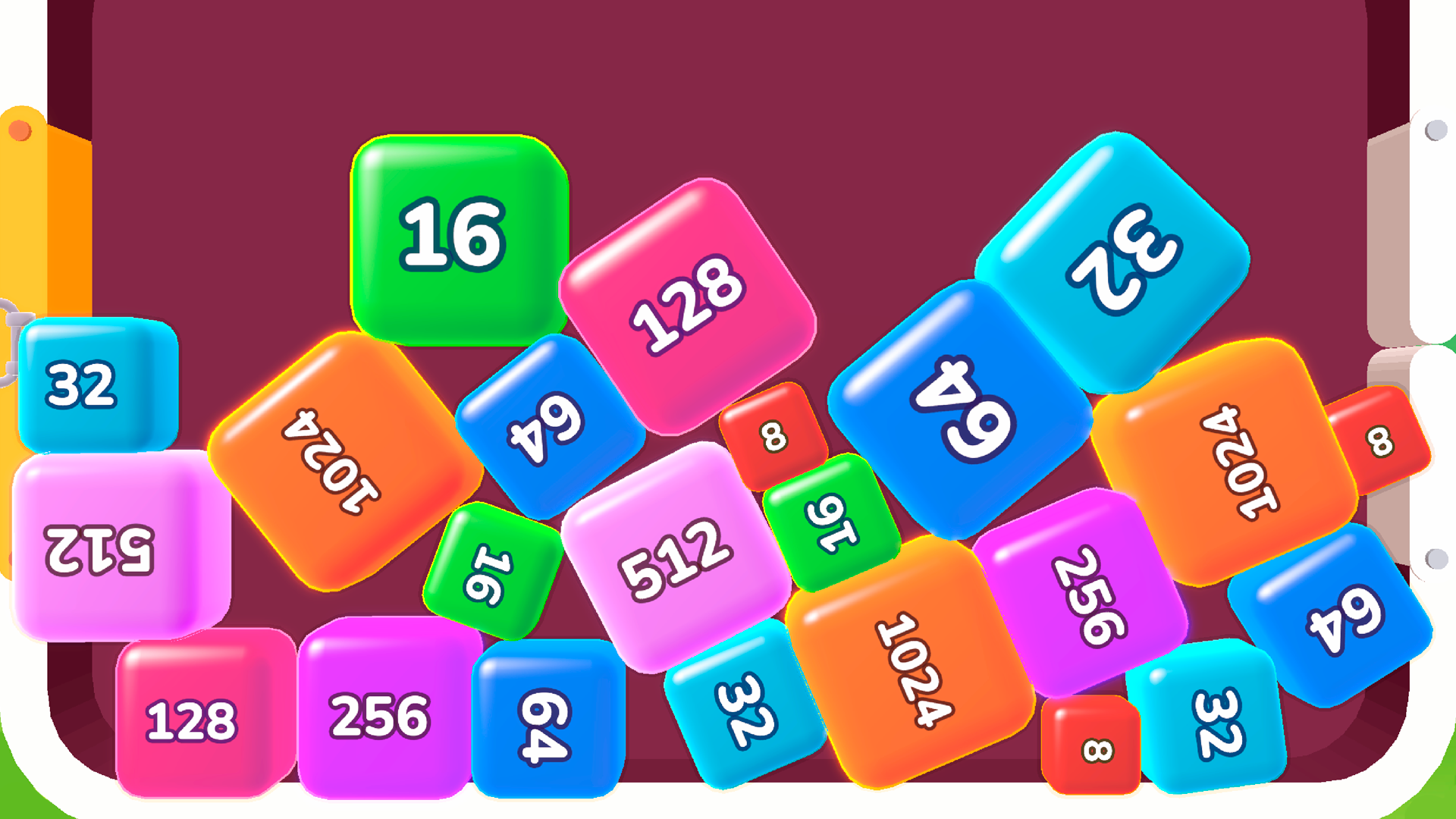 Fever Cubes: Drop Number 2048