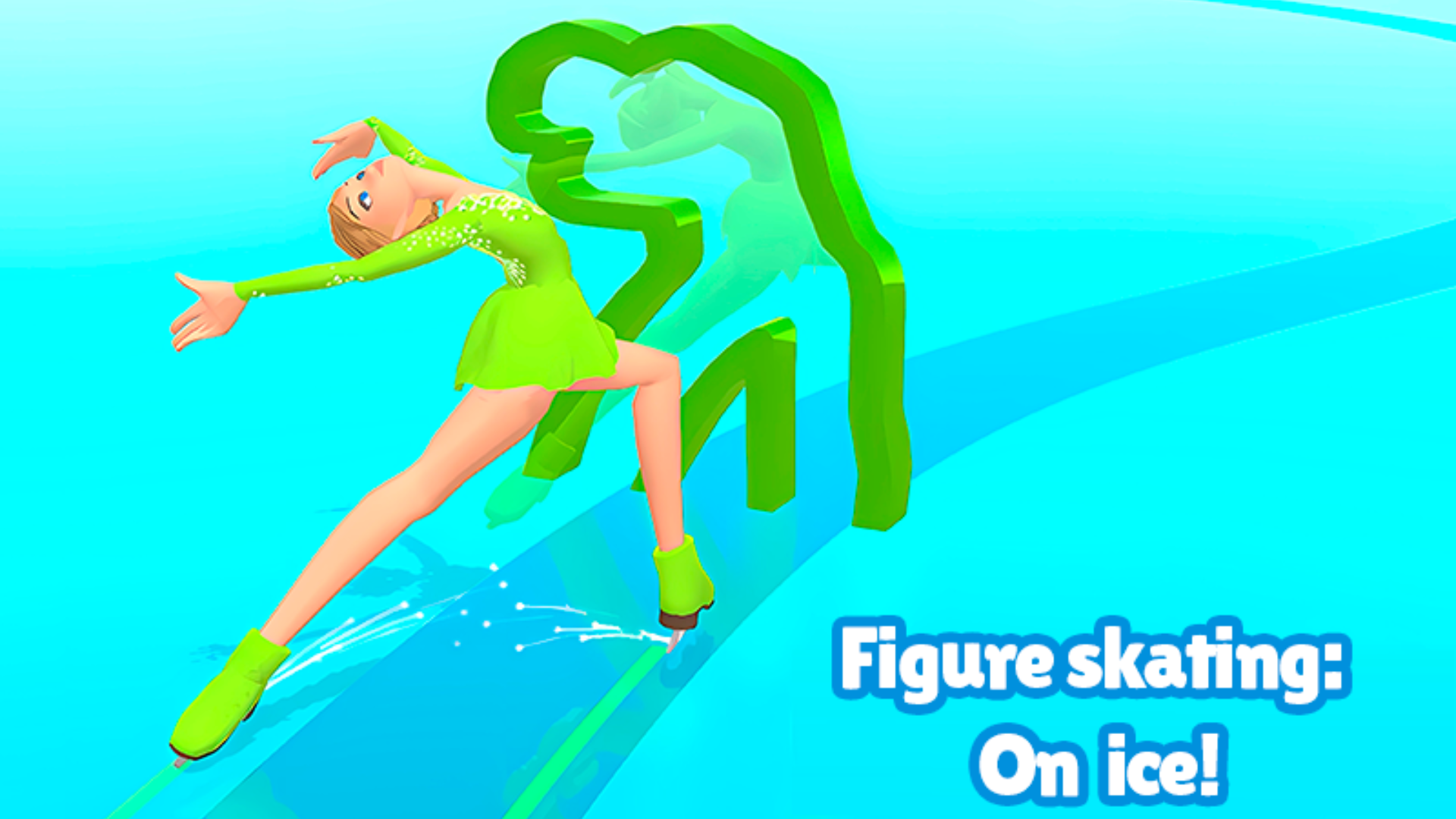 Arte da capa de Figure skating: On ice!