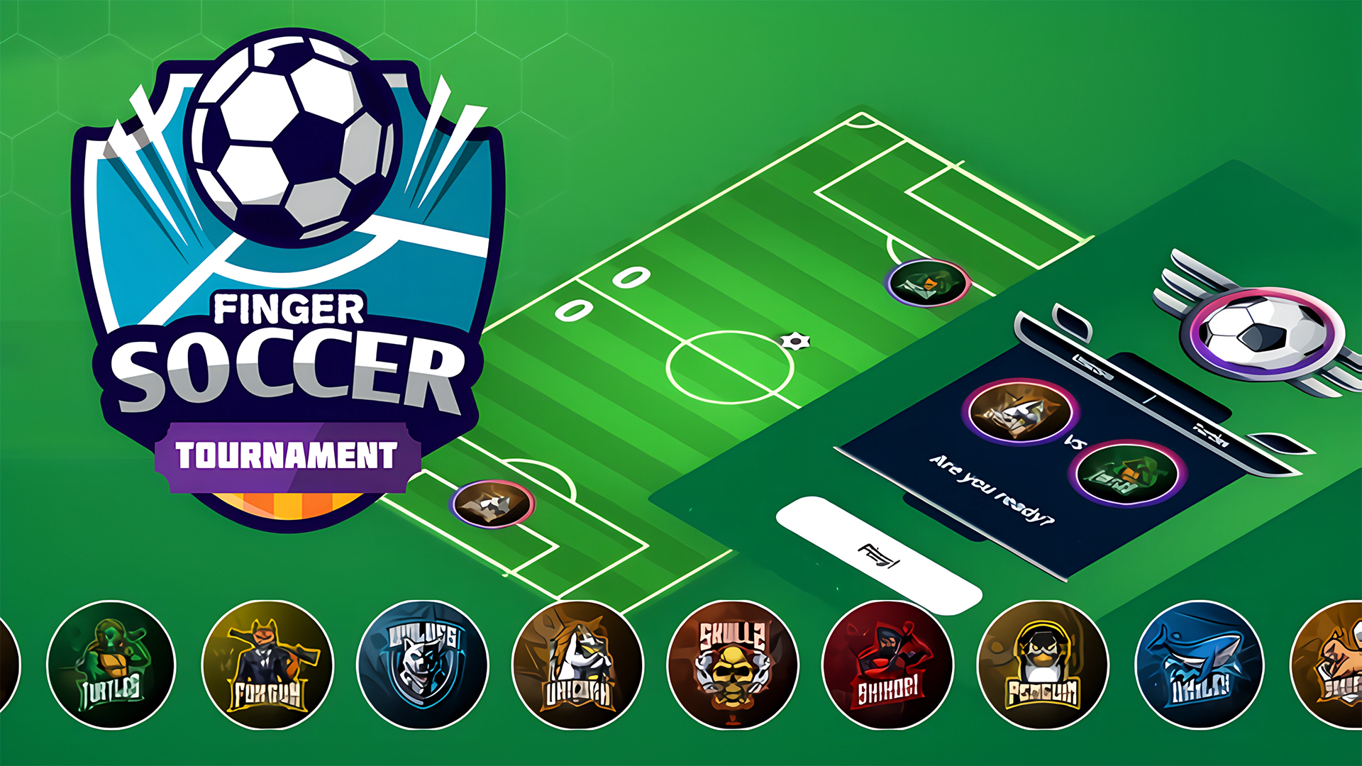 Finger Soccer Tournament game artwork