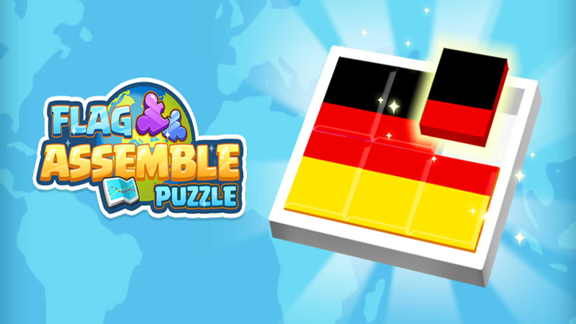 Flag Assemble Puzzle kapak resmi