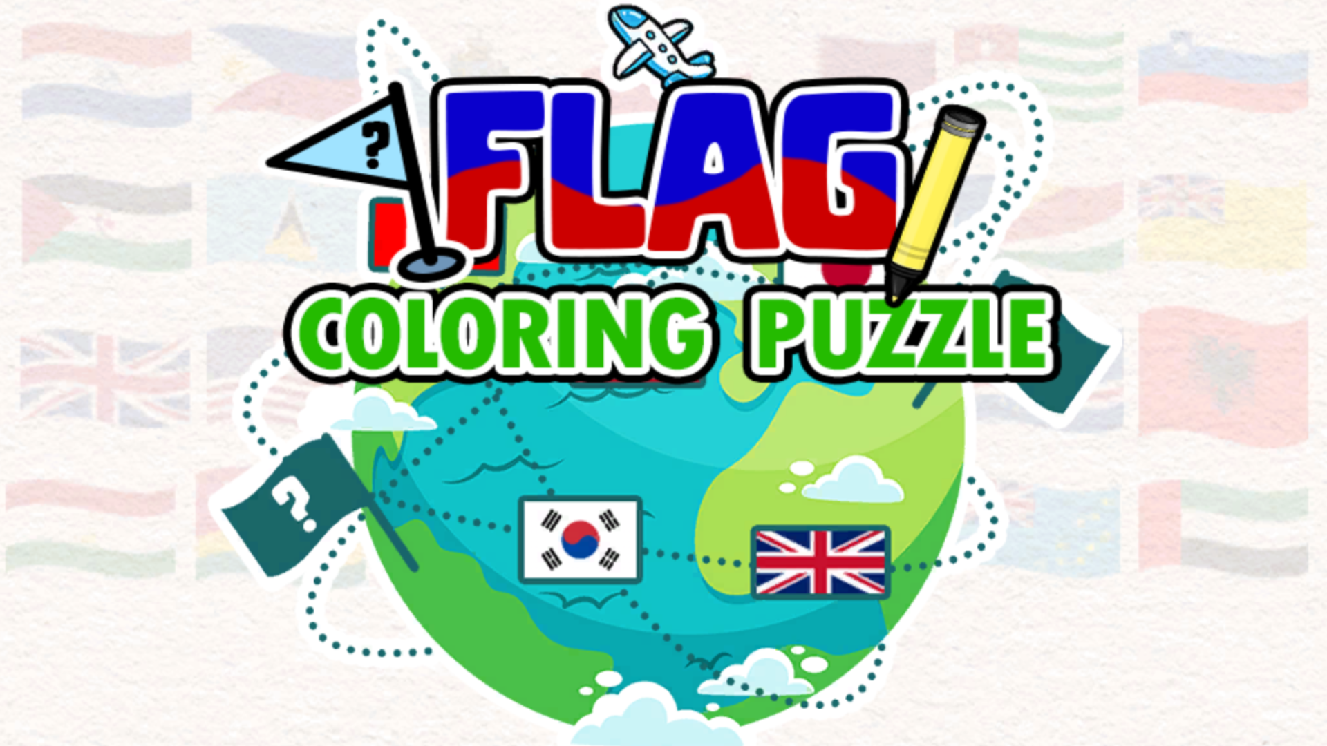Imagen de portada de Flag Coloring Puzzle
