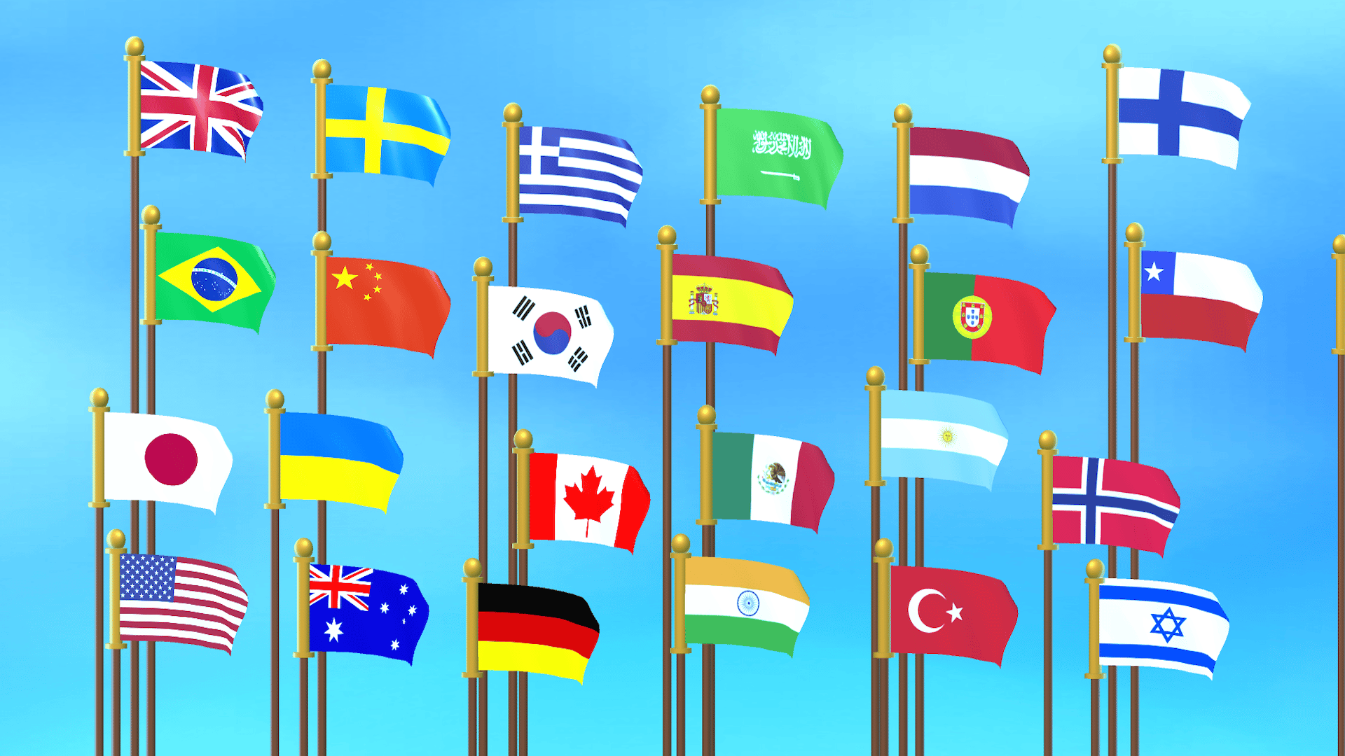  Flag Puzzle Jam: Collect Flags cover art