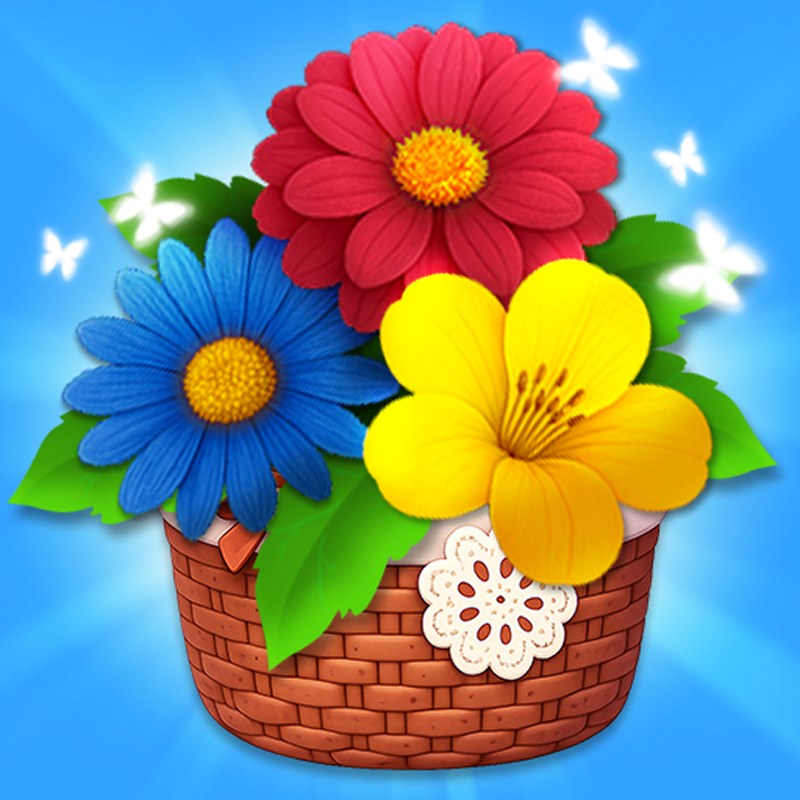 Flower Merge - Triple Puzzle